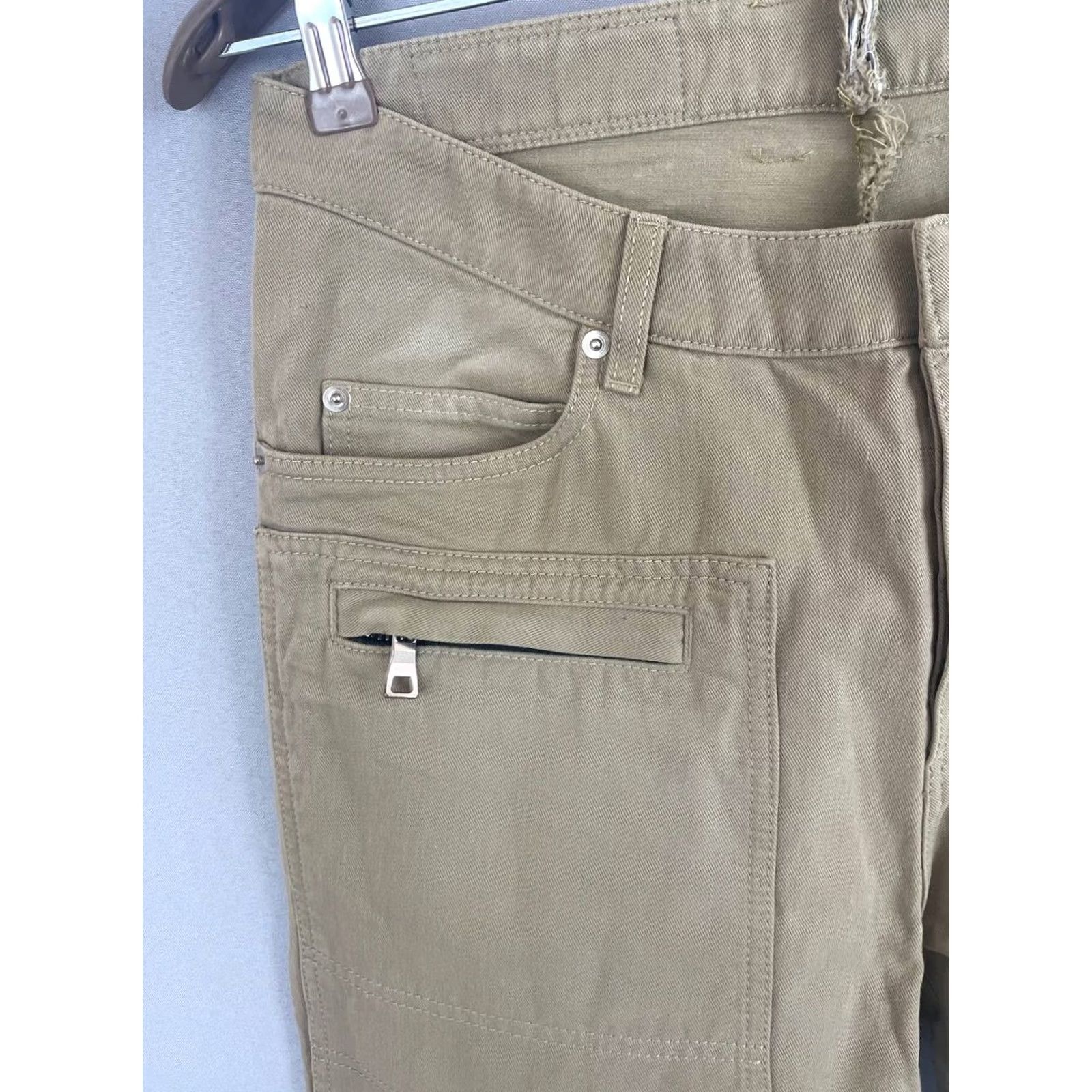 Balmain Balmain Jeans Mens Denim Straight Leg XS Brown Cotton Belt Loop 5-Pocket Design Vintage: No Size US 27 - 4 Thumbnail