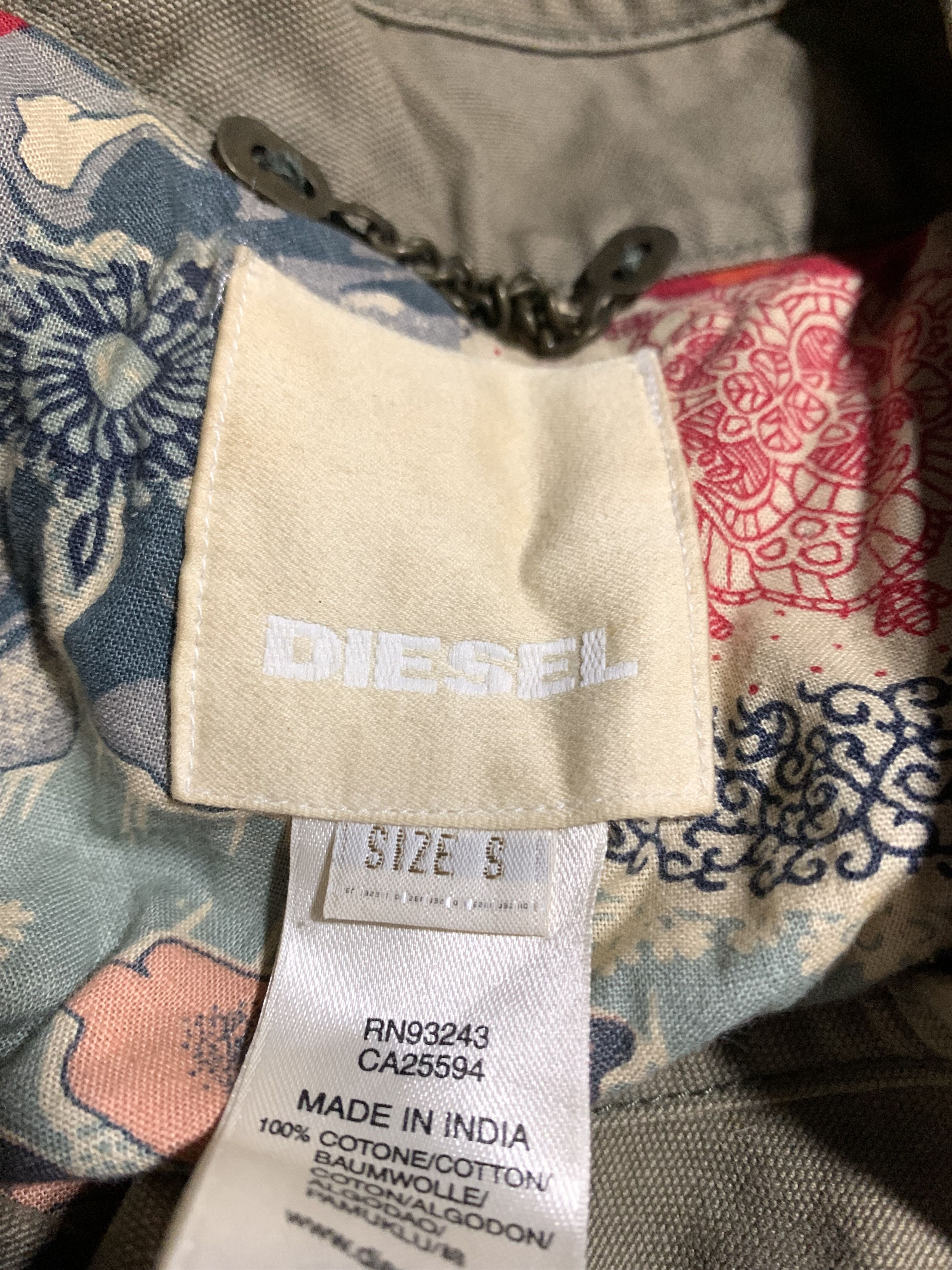 Diesel Diesel Sapporox Motorcycle Woman Jacket Leather Trims Size XXS / US 00 / IT 34 - 13 Thumbnail