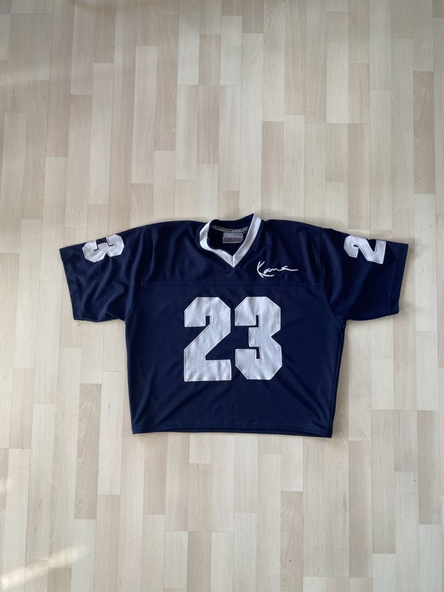 Karl Kani Vintage Karl Kani Y2K 23 Cropped Jersey Size US XL / EU 56 / 4 - 1 Thumbnail