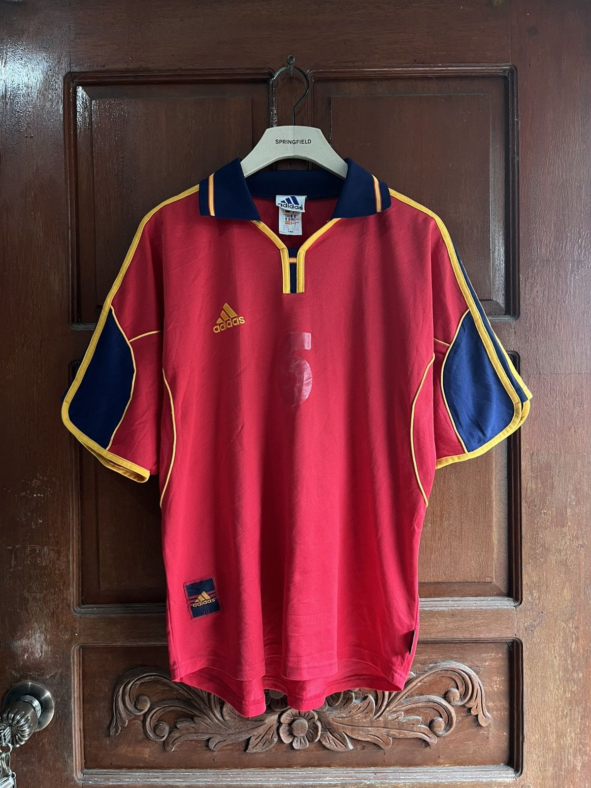 Adidas VINTAGE ADIDAS 2000S SPAIN SOCCER JERSEY Size US M / EU 48-50 / 2 - 1 Thumbnail