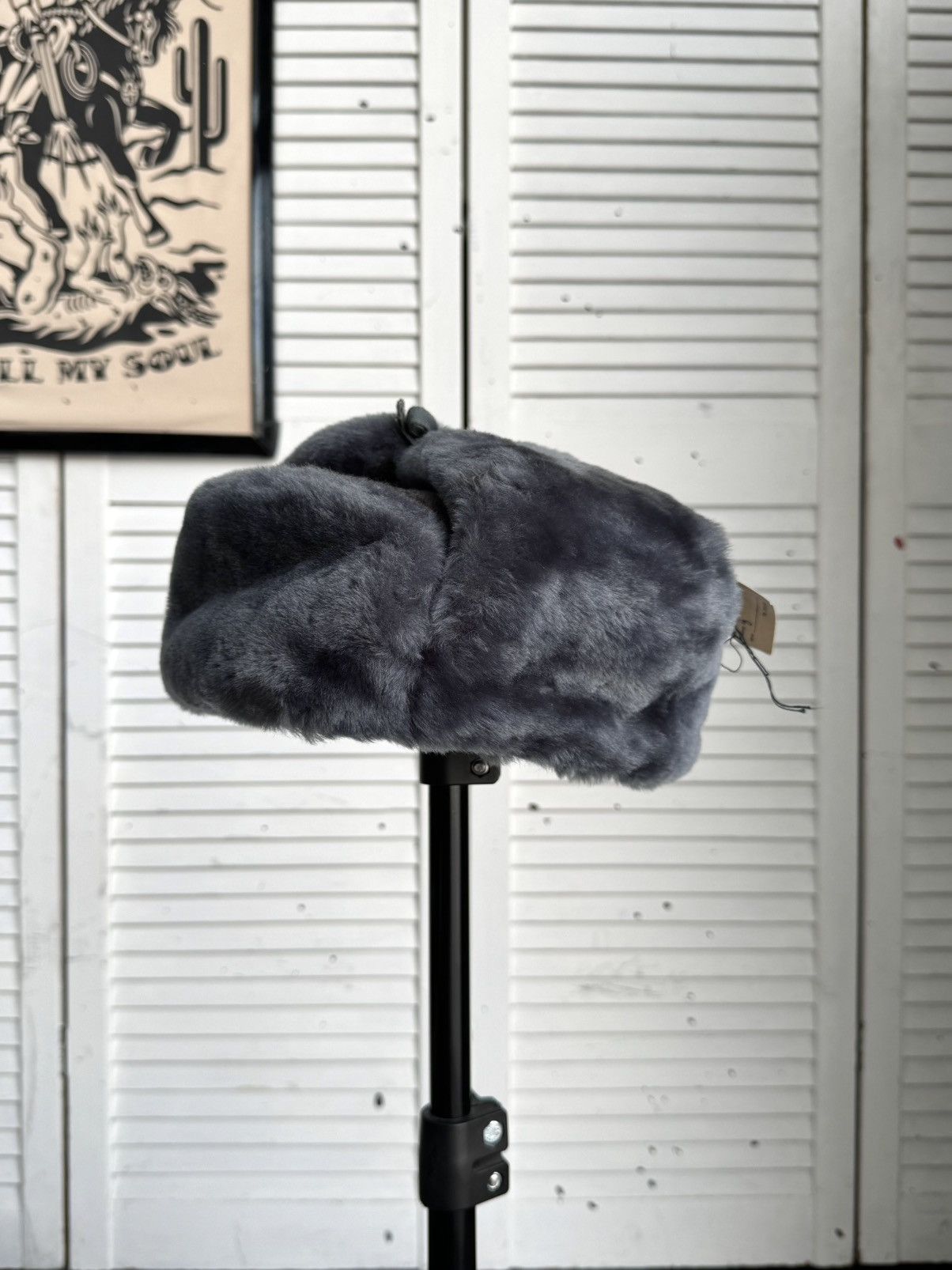 Vintage Vintage Soviet Kauno Ushanka Fur Hat 1977 Lithuania Size ONE SIZE - 1 Thumbnail