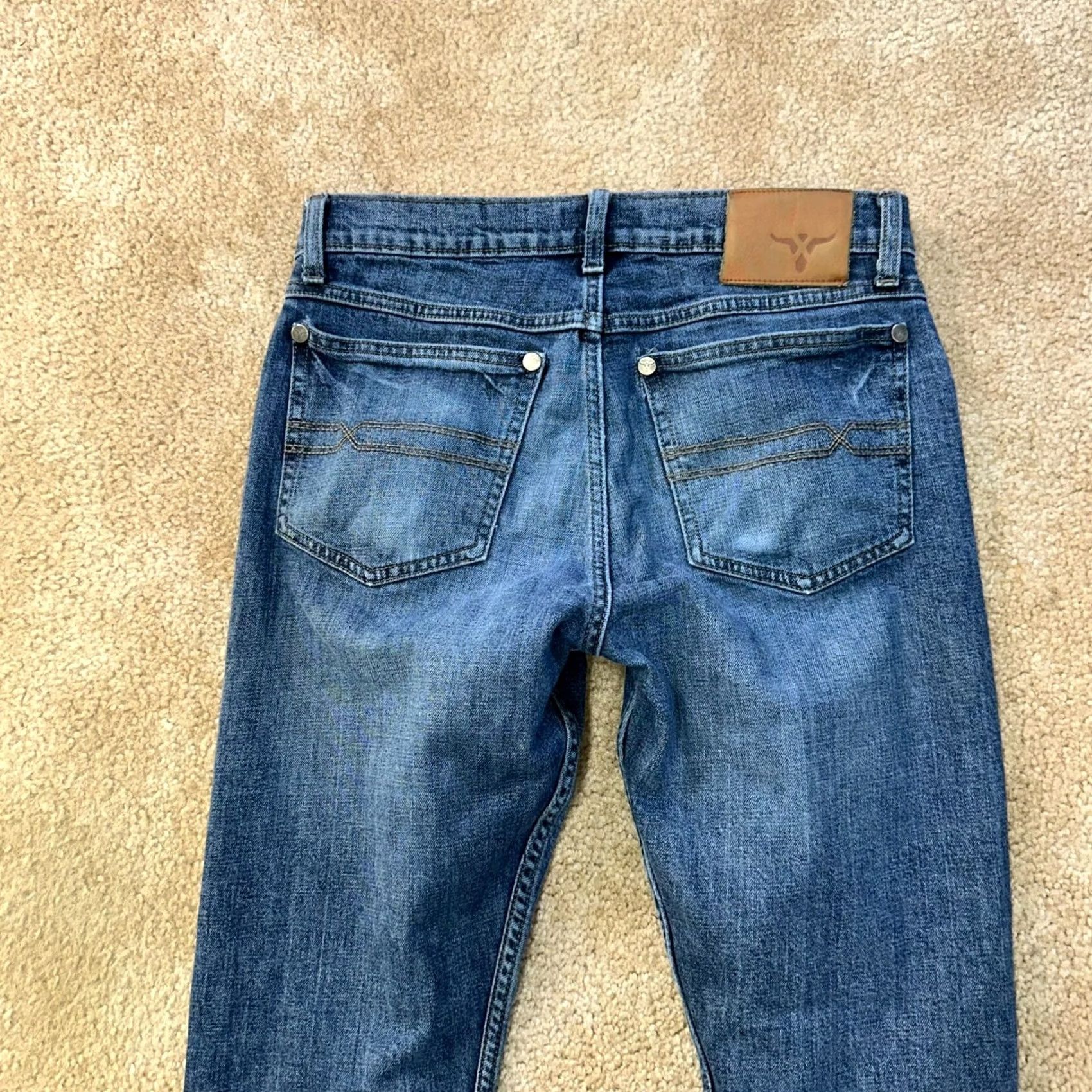 Wrangler VINTAGE Wrangler 20X Jeans Men 29x32 Cowboy Bootcut Denim Blue 5-Pocket W Logo Mens Size US 29 - 7 Thumbnail