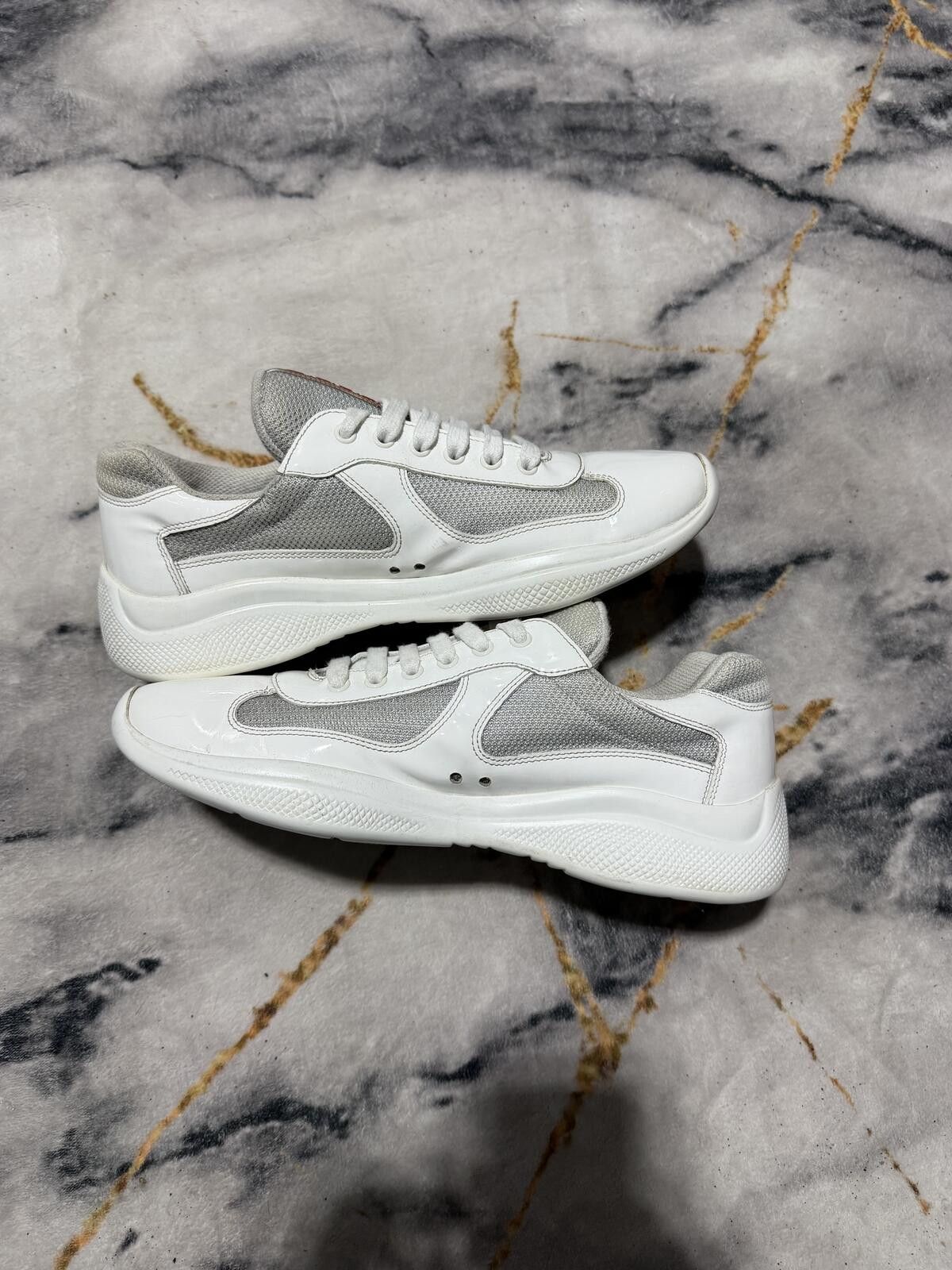 Prada Prada Americas Cup Triple White - Sz8US Size US 8 / EU 41 - 4 Thumbnail
