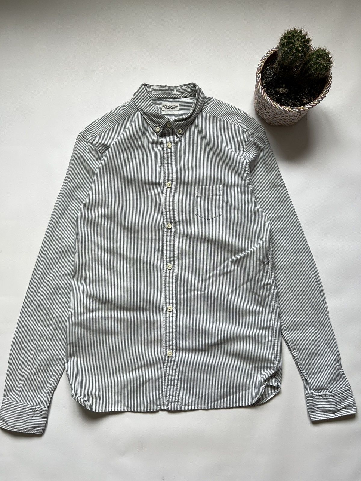 Allsaints Allsaints Striped Shirt Classic Size US S / EU 44-46 / 1 - 1 Thumbnail