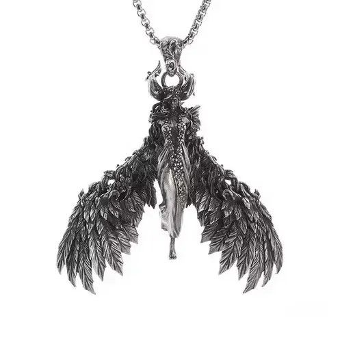 Other Evil Witch Devil Pendant Necklace Size ONE SIZE - 2 Thumbnail