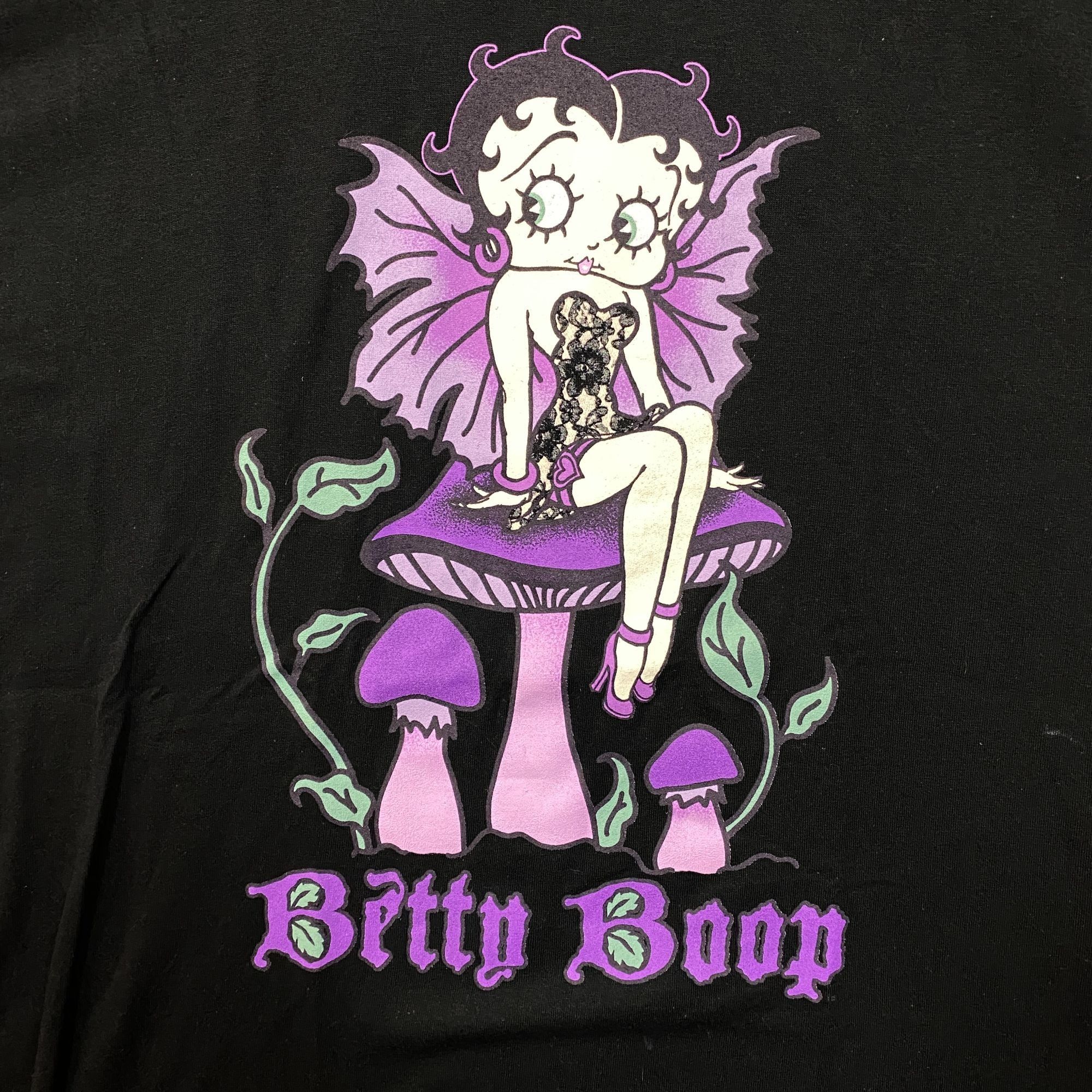 Other Betty Boop Gothic Mushroom Pixie Animated Movie T-Shirt L Size US L / EU 52-54 / 3 - 2 Thumbnail