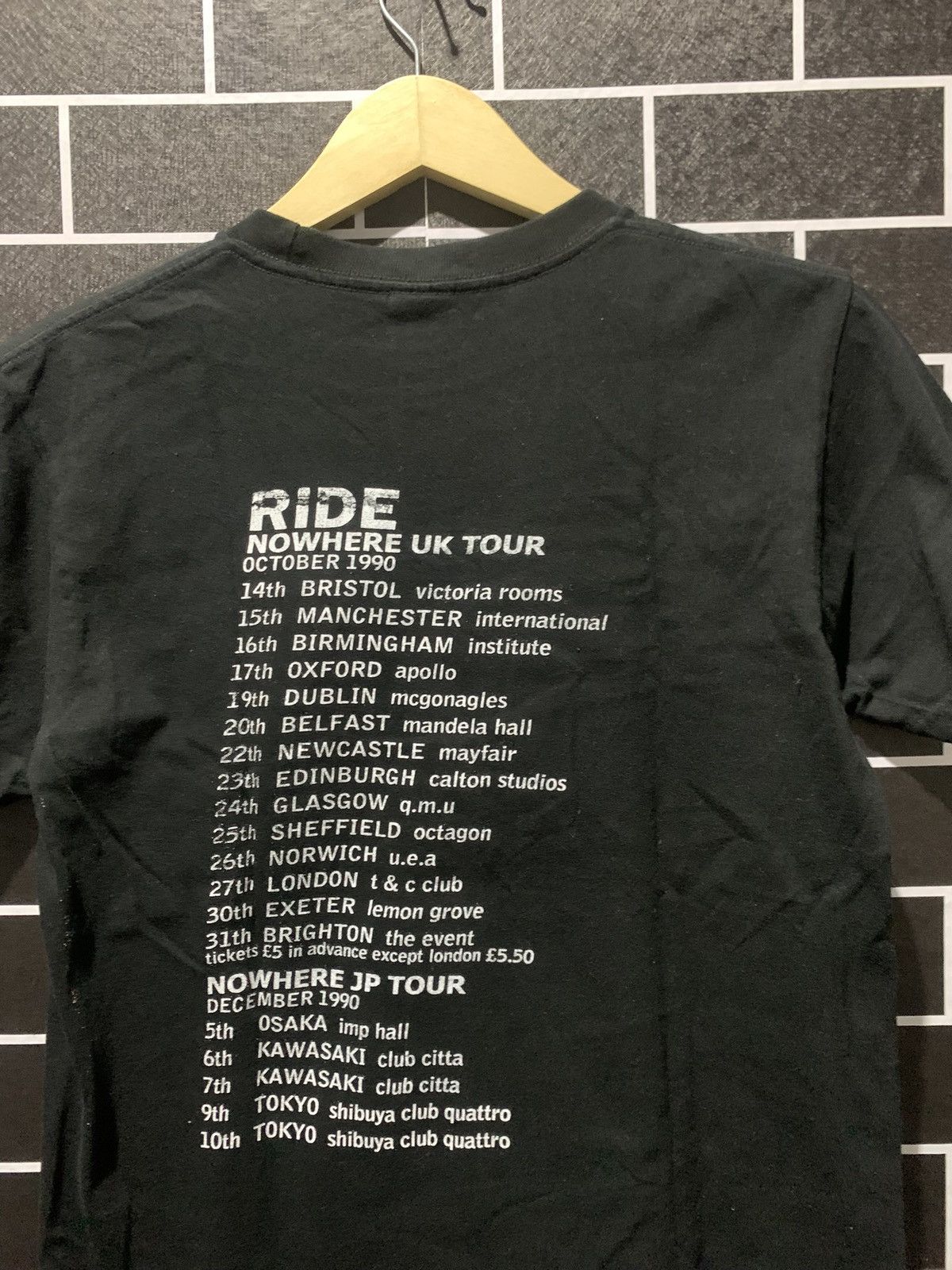Band Tees Vintage Ride band UK - Japan Tour Shoegaze Size US S / EU 44-46 / 1 - 5 Thumbnail