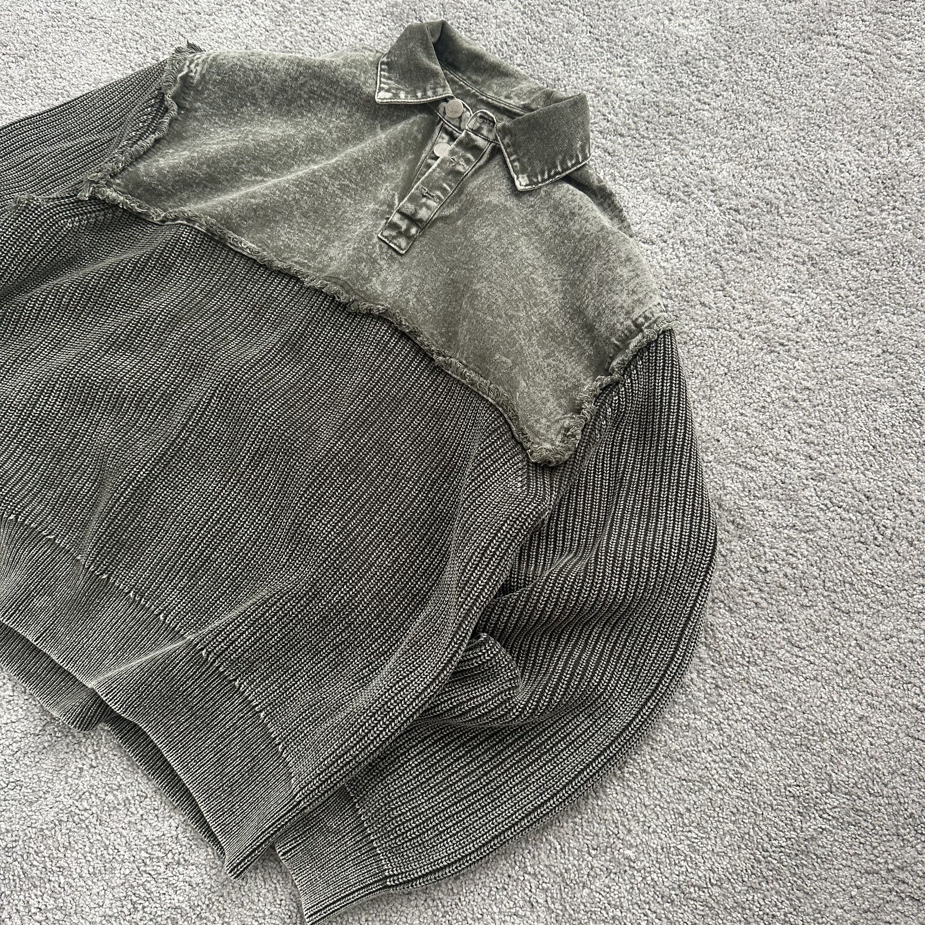Other Avant Garde Distressed Style Garment Dyed Sweatshirt Size US M / EU 48-50 / 2 - 3 Thumbnail