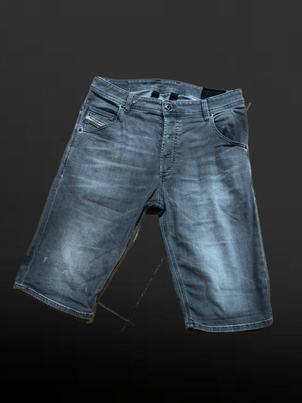 Diesel Diesel Men's Denim Bermuda Shorts Button Pockets Wash Size US 32 / EU 48 - 1 Thumbnail