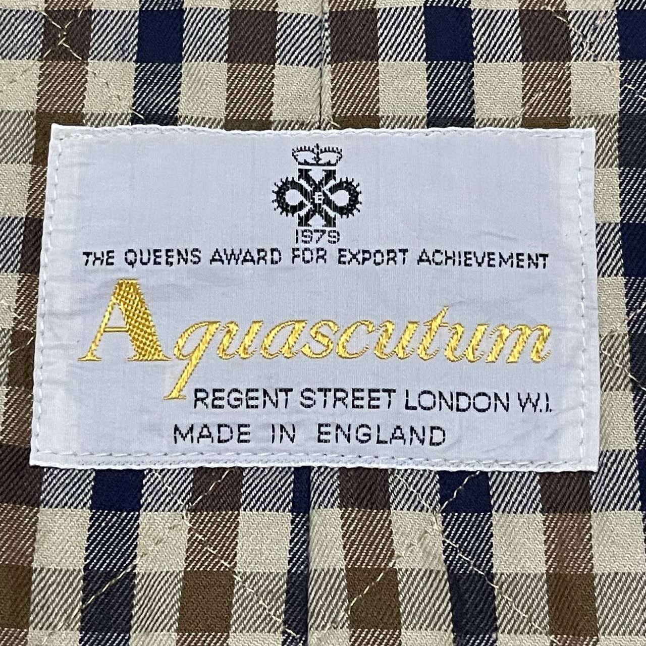 Aquascutum Vintage Aquascutum London Checked Jacket Made in England Size US L / EU 52-54 / 3 - 14 Thumbnail