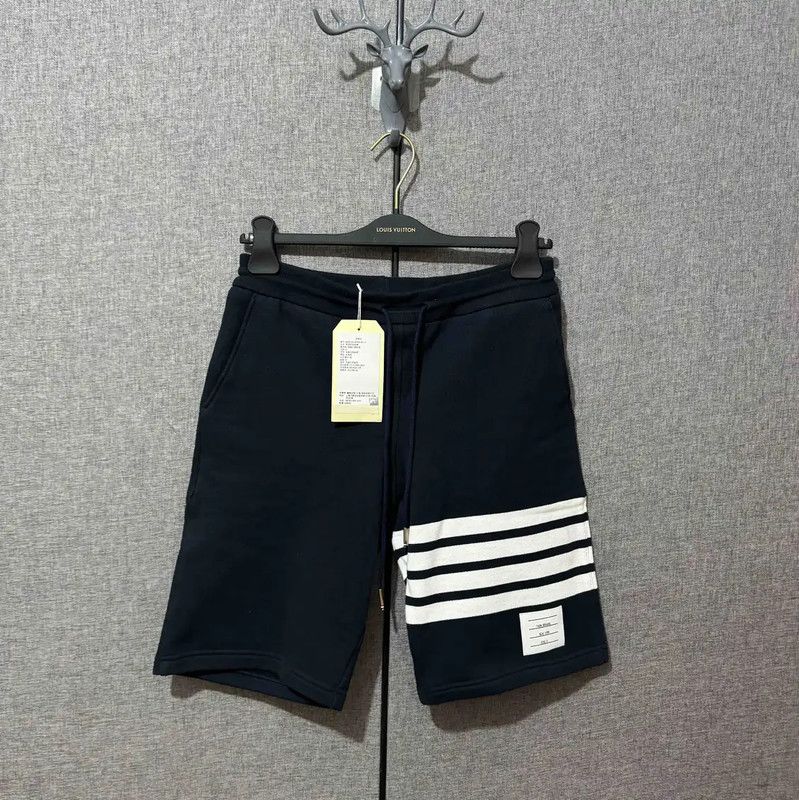 Thom Browne Thom Browne Men’s Colorblock Cotton Shorts 0089 Size US 26 / EU 42 - 1 Thumbnail
