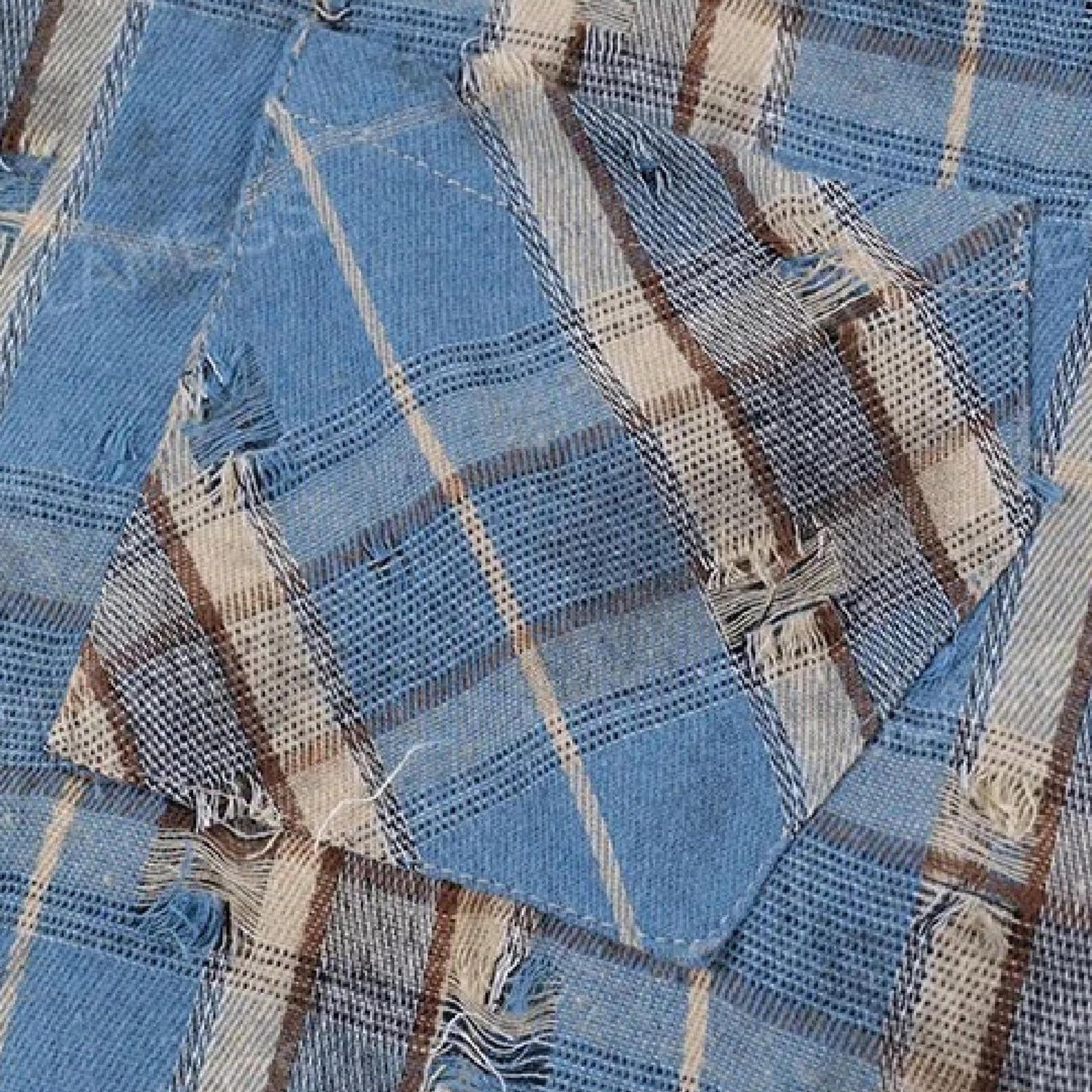 Japanese Brand Flannel Raw Edge Long Sleeve shirt Size US M / EU 48-50 / 2 - 5 Thumbnail
