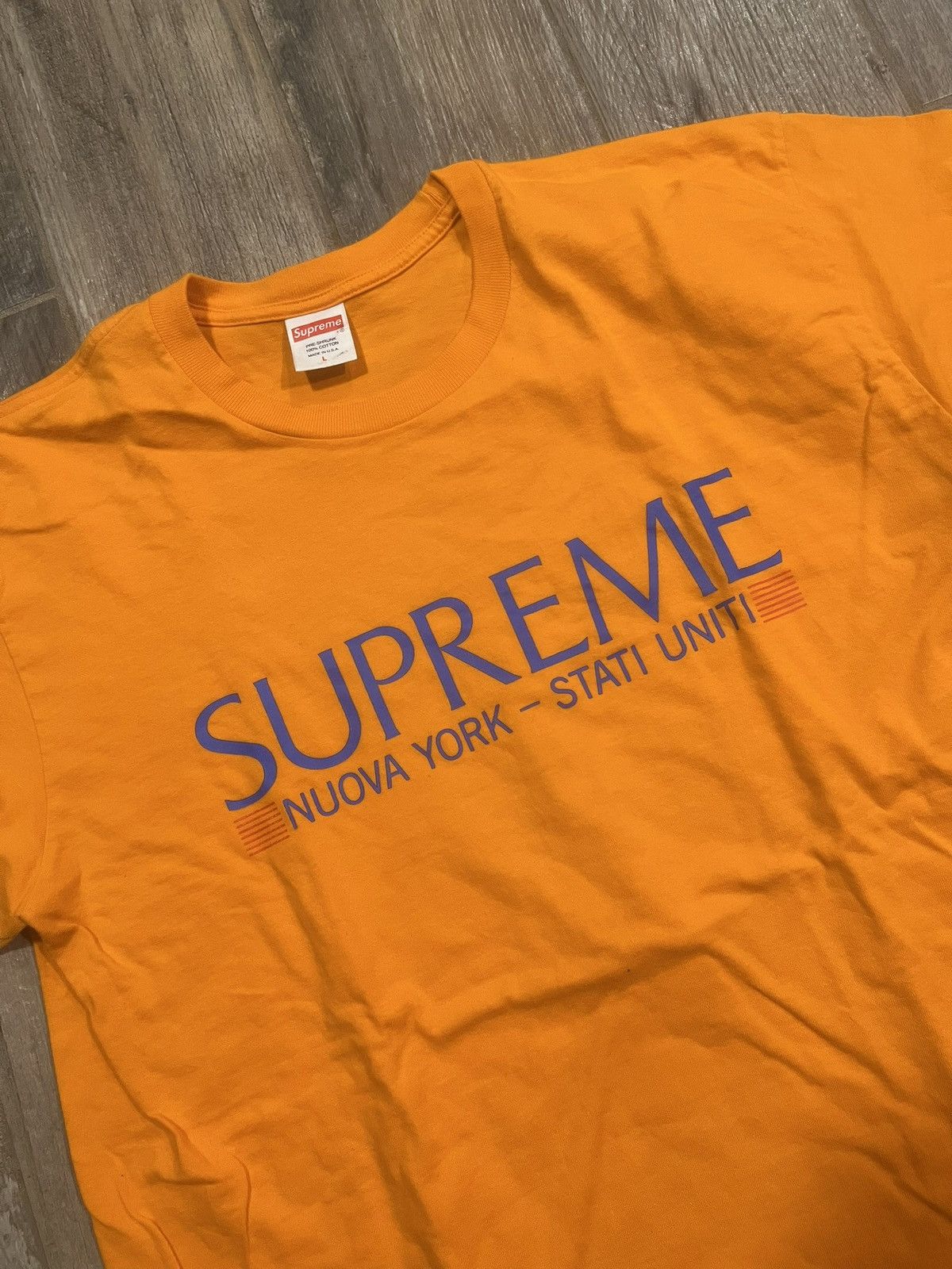 Supreme Supreme 2020 Nuova York Tee Size US L / EU 52-54 / 3 - 5 Thumbnail