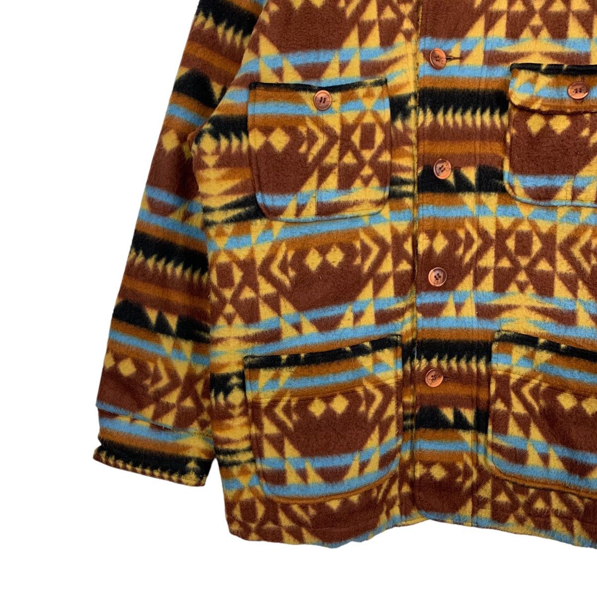 Freeman Vintage FREEMAN CO. Native Design Buttoned Jacket #2738-C123 Size US L / EU 52-54 / 3 - 5 Thumbnail