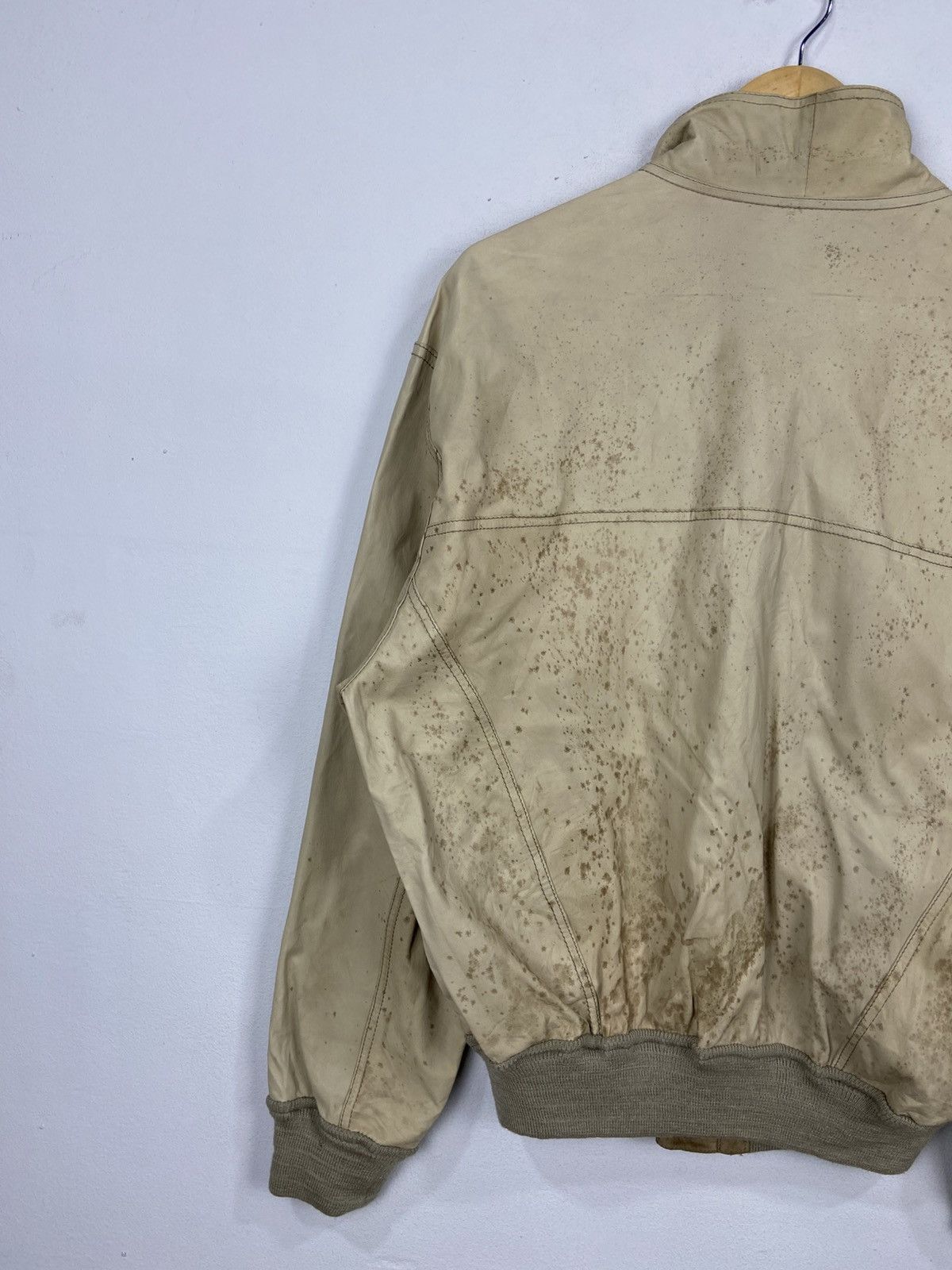 Genuine Leather × Vintage VINTAGE REMO MERCALI ITALY LEATHER JACKET Size US L / EU 52-54 / 3 - 9 Thumbnail