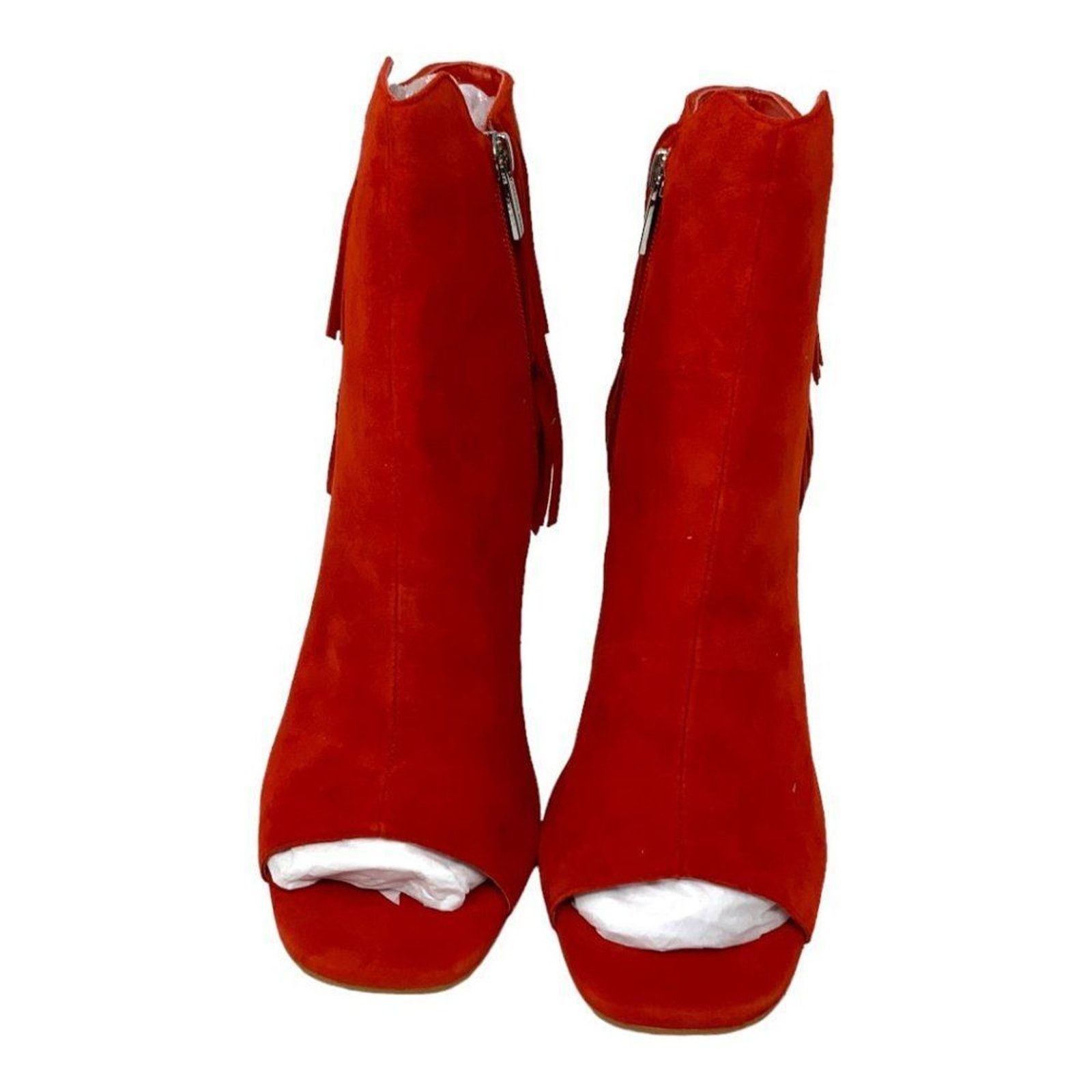 Vince Camuto Vince Camuto Amenala Red Fringe Bootie Size 8.5 NWT $179 MSP Size US 8.5 / IT 38.5 - 6 Thumbnail