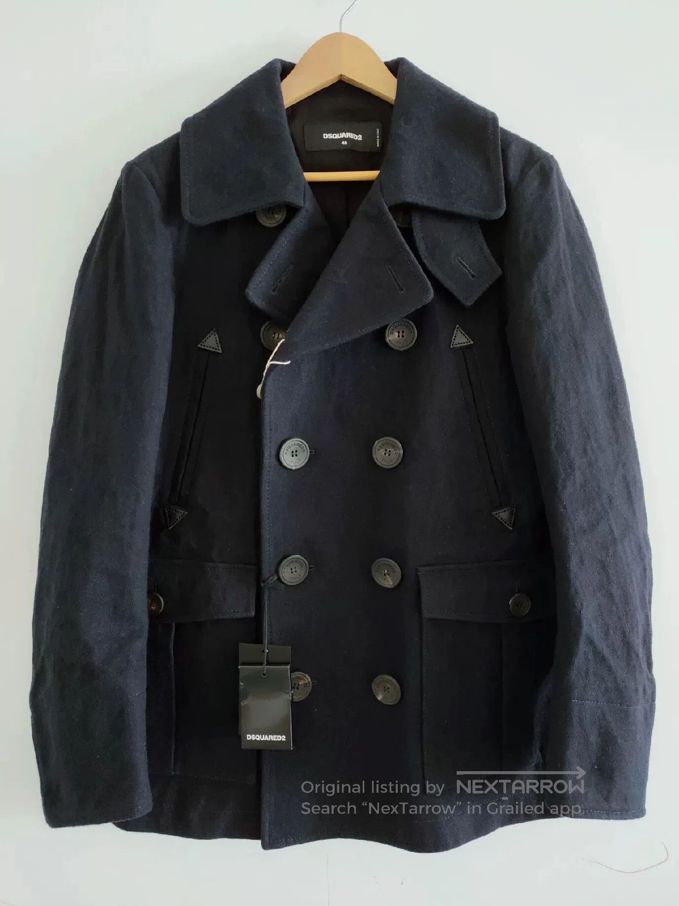 Dsquared2 DSQUARED2 Men's Wool Double. Size US M / EU 48-50 / 2 - 2 Thumbnail