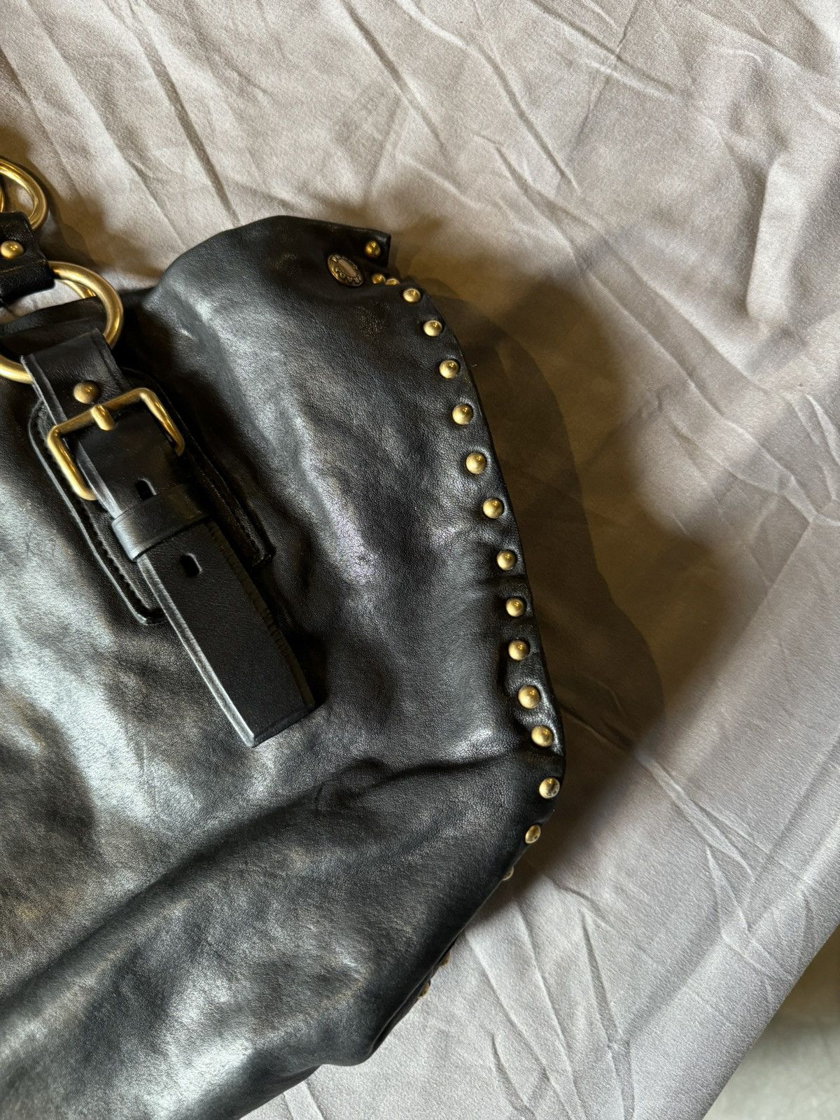 Prada PRADA Nappa Studded Aviator Shopping Tote Size ONE SIZE - 5 Thumbnail