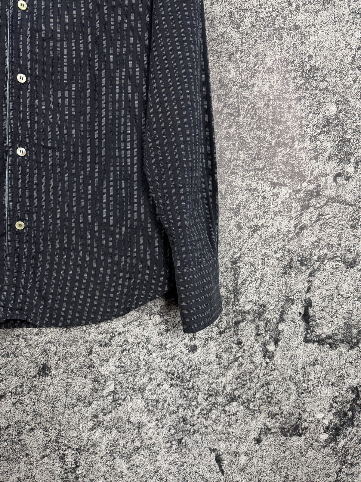 Armani Armani Jeans Long Sleeve Shirt Button Up AJ Check Pattern XL Size US XL / EU 56 / 4 - 5 Thumbnail