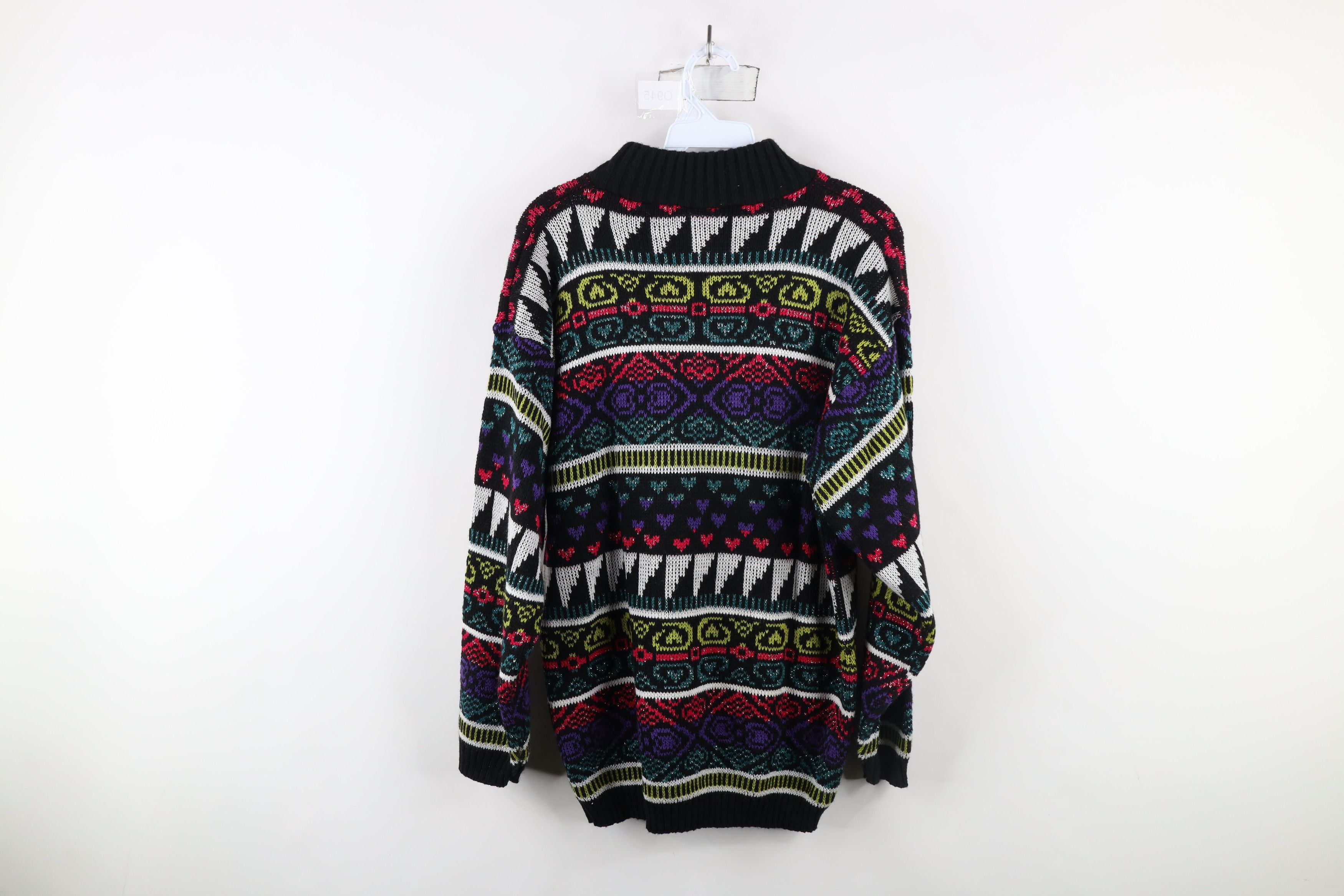 Vintage Vintage 90s Fairy Kei Kawaii Knit Mock Neck Sweater USA Size M / US 6-8 / IT 42-44 - 7 Thumbnail