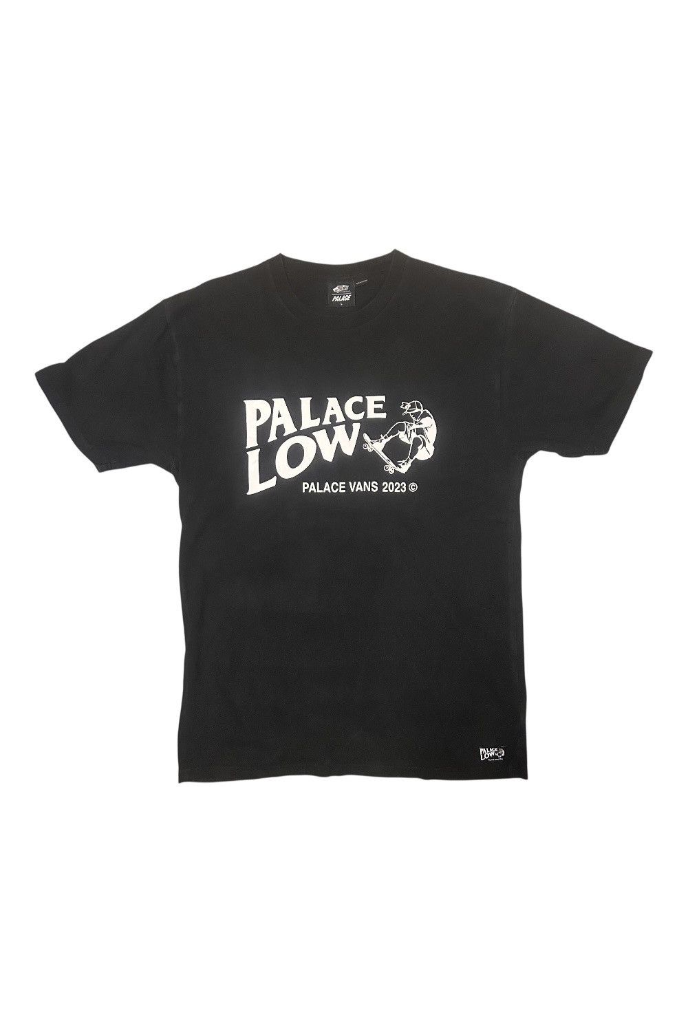 Palace Palace x Vans Low Black Tee - Size Large Size US L / EU 52-54 / 3 - 1 Thumbnail