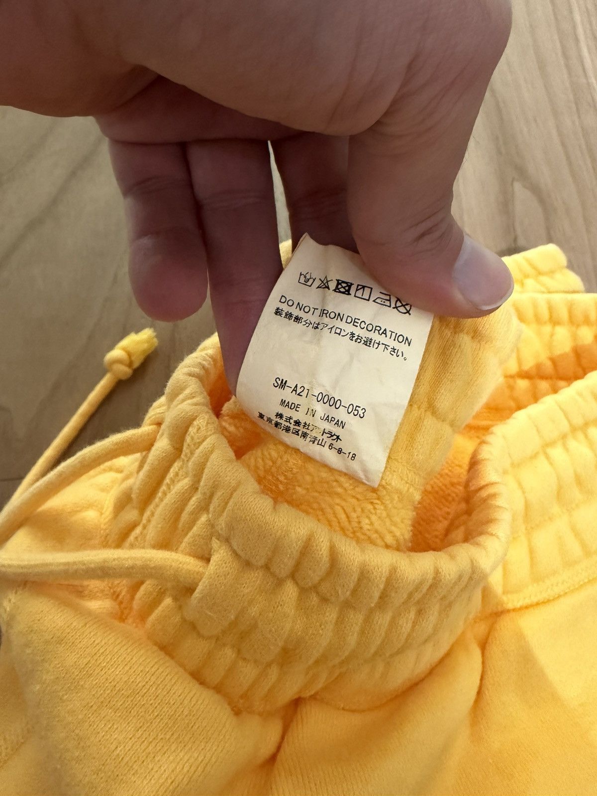 DENIM TEARS × Saint Michael Saint Michael x Denim Tears Yellow Sweatpants XL Size US 36 / EU 52 - 5 Thumbnail