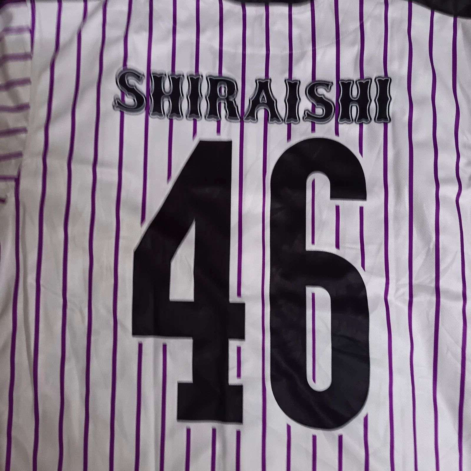 Band Tees Nogizaka46 Mai Shiraishi 白石 麻衣 J-Pop Idol Baseball Jersey Size US M / EU 48-50 / 2 - 6 Thumbnail
