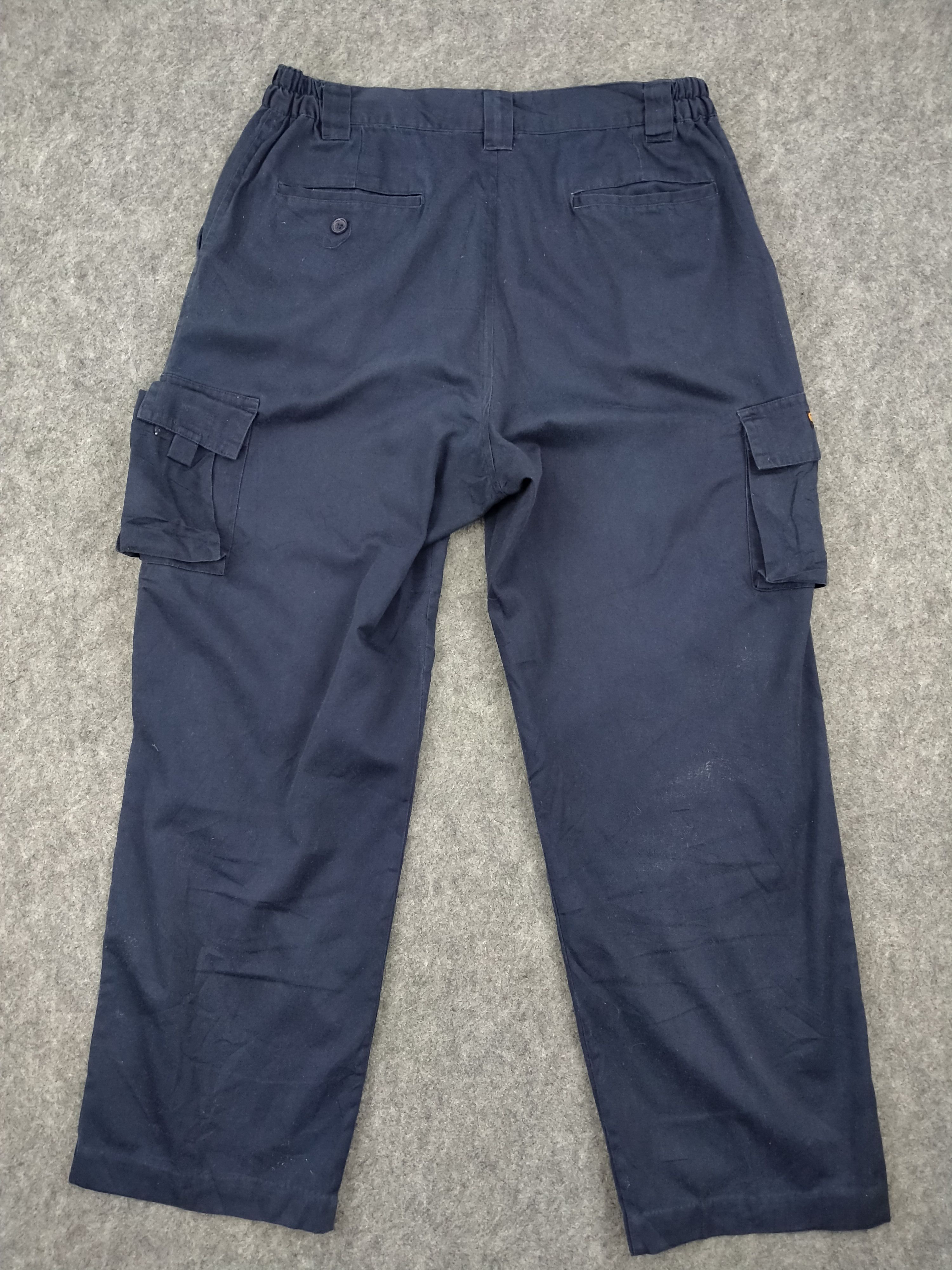 Japanese Brand Elastic Waist Japanese Brand Cargo Multi Pants -CP065 Size US 31 - 2 Thumbnail