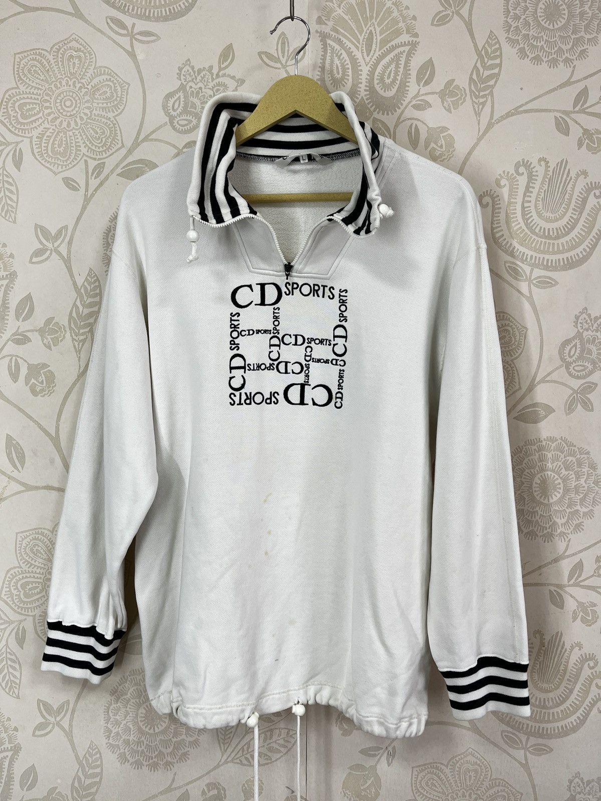 Christian Dior Monsieur Vintage 1980s Christian Dior Sports Monogram Sweatshirts Size US L / EU 52-54 / 3 - 3 Thumbnail