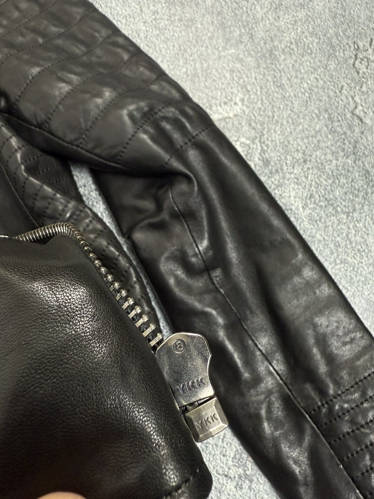 Philipp Plein Philipp Plein Couture Leather Biker Jacket Size M Size M / US 6-8 / IT 42-44 - 19 Thumbnail