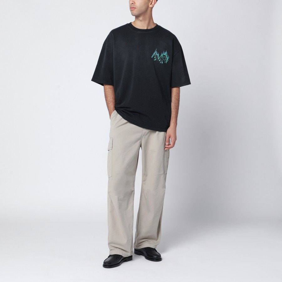 Amiri o1d2blof0226 Logo Print T-Shirt in Black Size US S / EU 44-46 / 1 - 5 Thumbnail