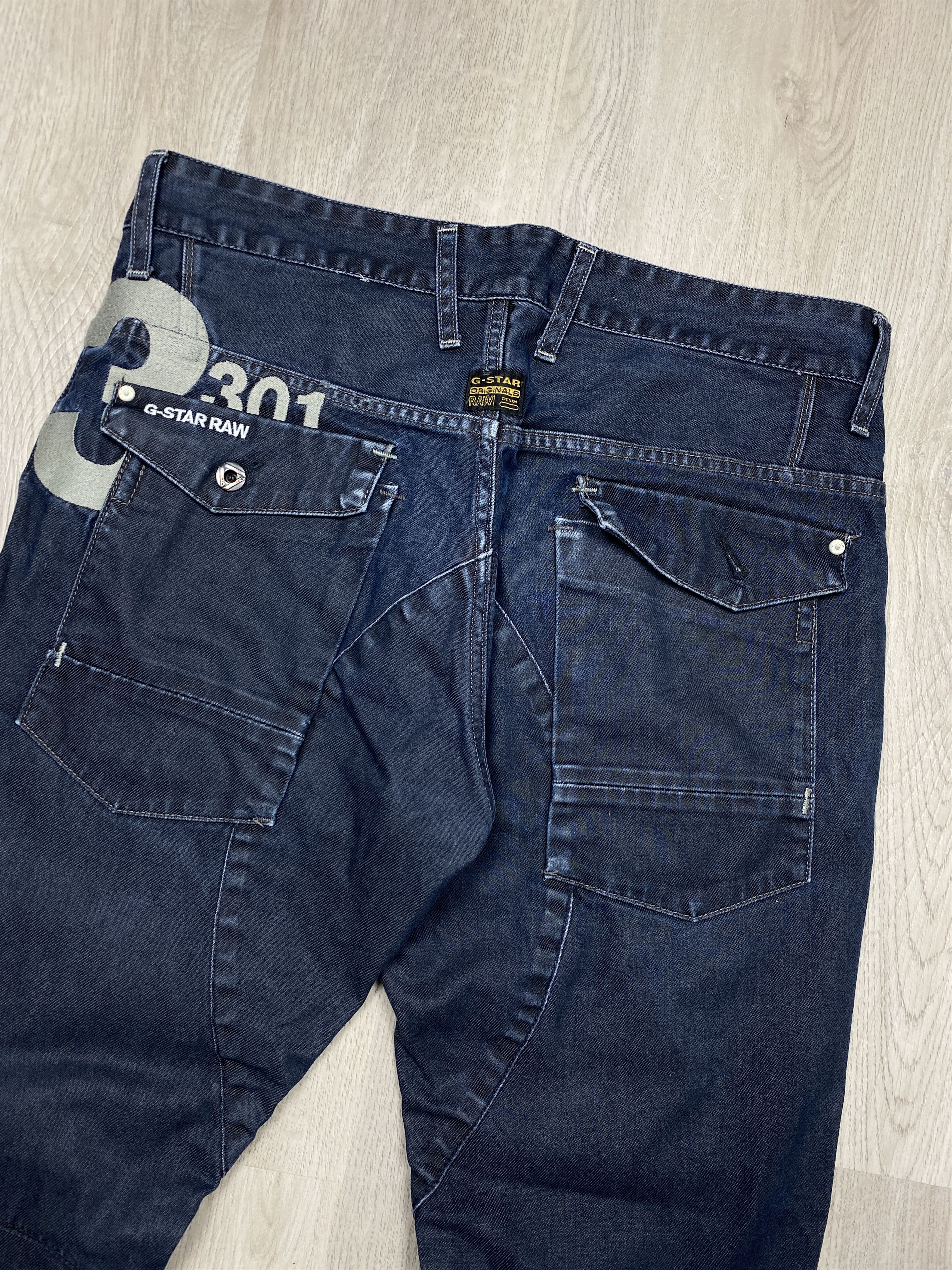 G-Star G Star Raw 5620 Dalton Tapered Denim Double Knee Pants Jeans Size US 34 / EU 50 - 2 Thumbnail