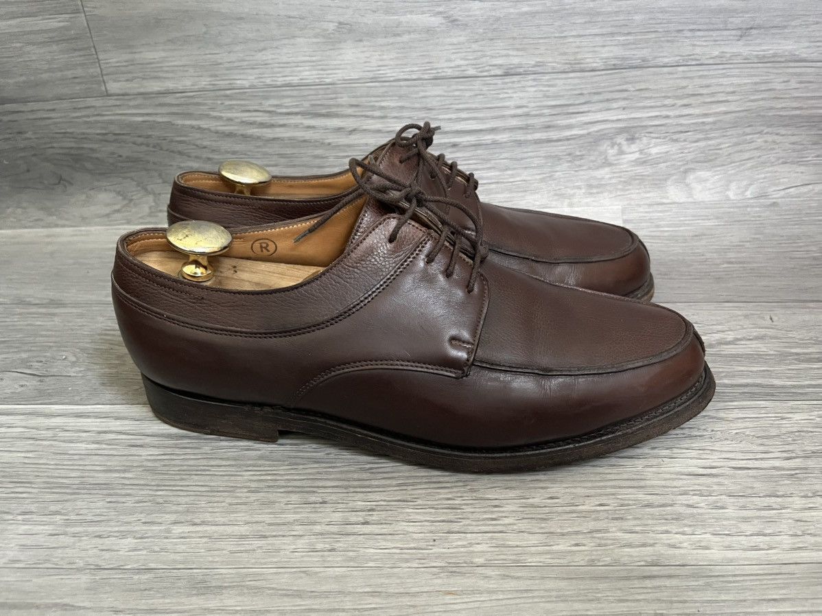 John Lobb John lobb brown pebble grain derby leather shoes Size US 9.5 / EU 42-43 - 5 Thumbnail