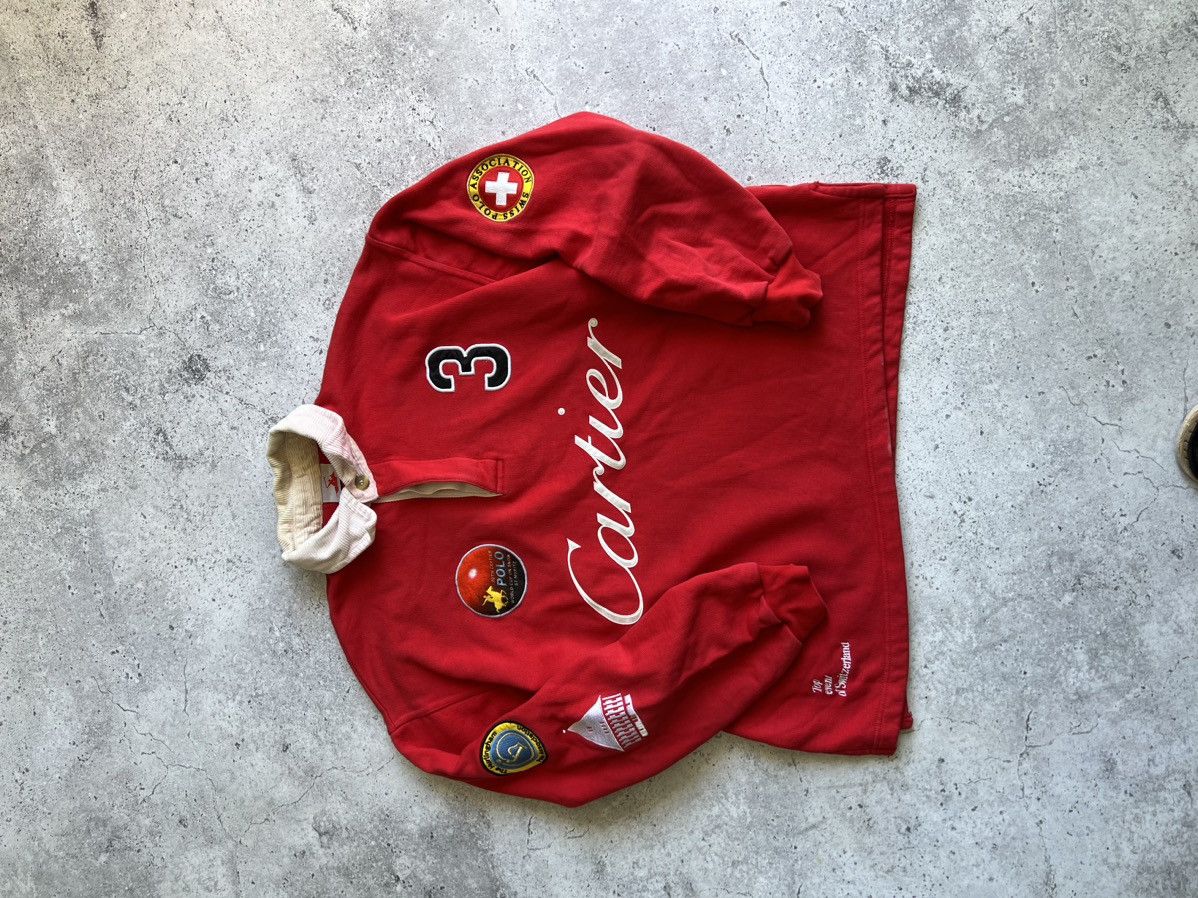 【レア】ヴィンテージ Cartier St.moritz Polo ポロシャツ Cartier × Streetwear × Vintage Vintage 2008 Polo Ralph