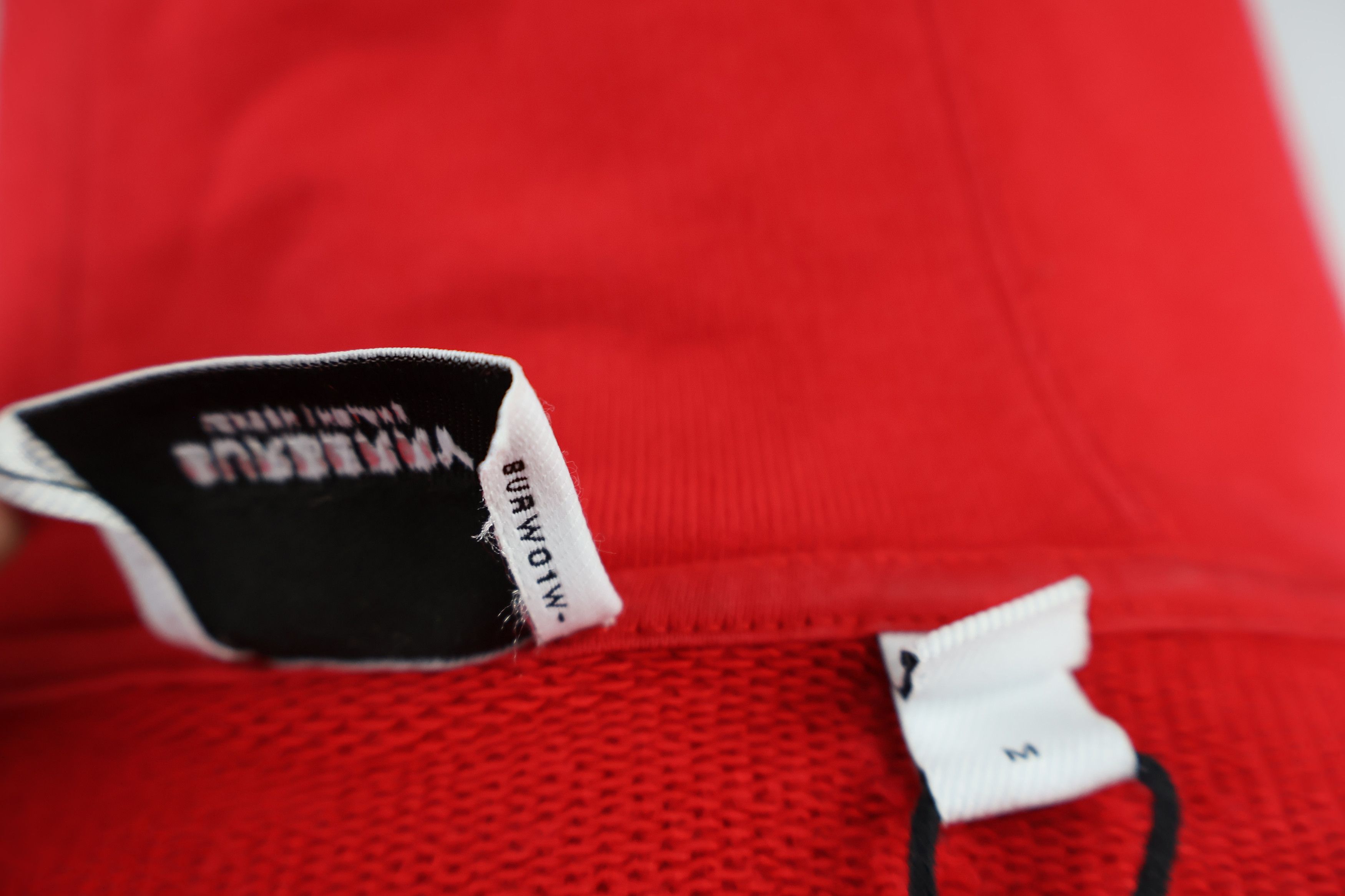 Burberry Burberry Red Track Jacket – Nova Check Sleeve Size US M / EU 48-50 / 2 - 9 Thumbnail