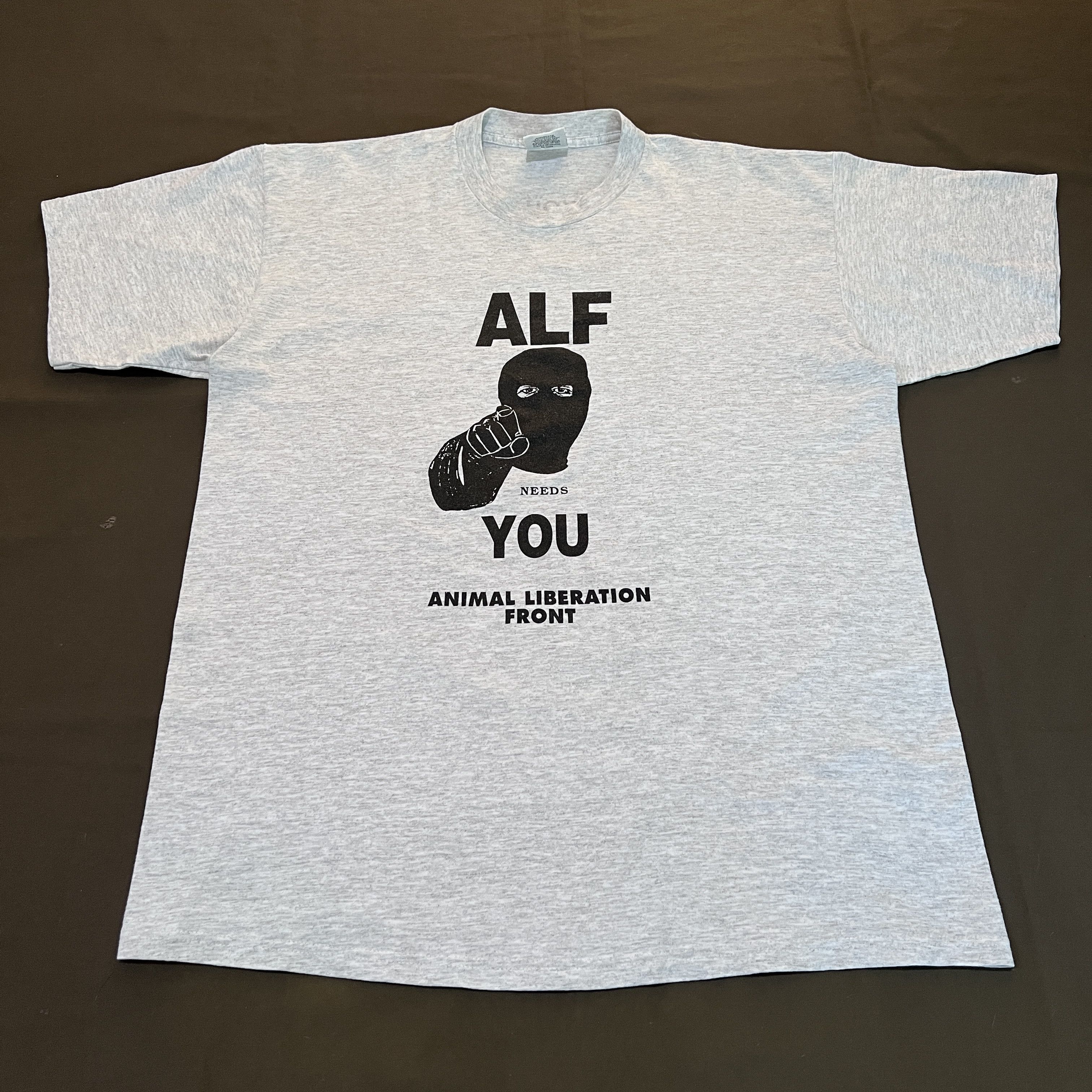 Vintage Vintage 90s ALF Animal Liberation Front Promo Tee XL Size US XL / EU 56 / 4 - 2 Thumbnail