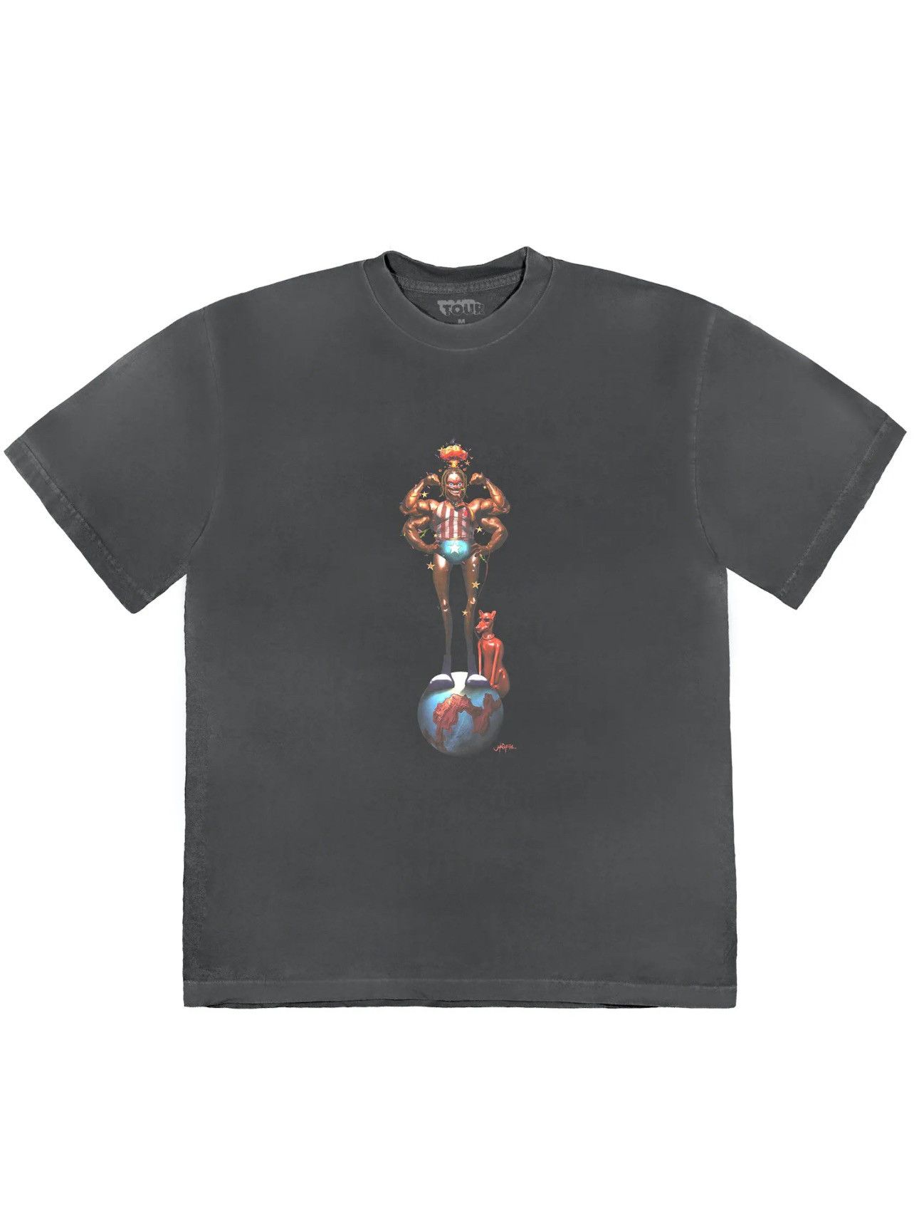 Band Tees Travis Scott Utopia Detroit Tour T-shirt Size US XL / EU 56 / 4 - 1 Thumbnail