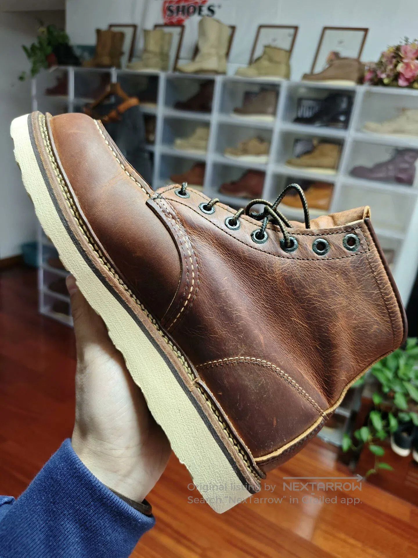 Red Wing Red Wing 1907 Work Boots. Size US 8 / EU 41 - 4 Thumbnail