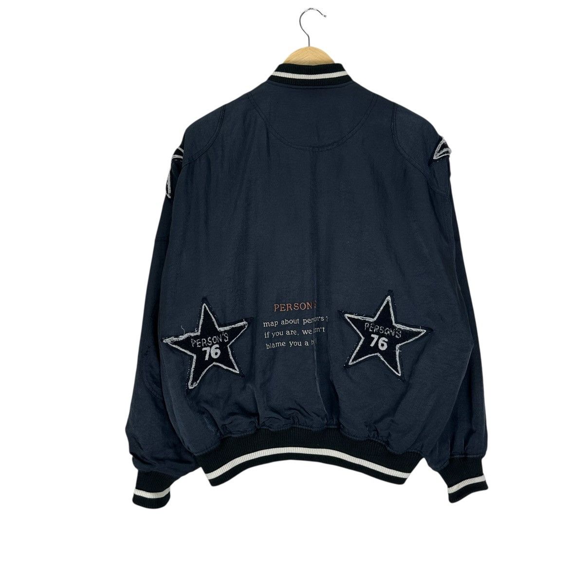 PERSON'S PERSON STAR BOMBER JACKET LIKE ISSEY MIYAKE Size US L / EU 52-54 / 3 - 5 Thumbnail