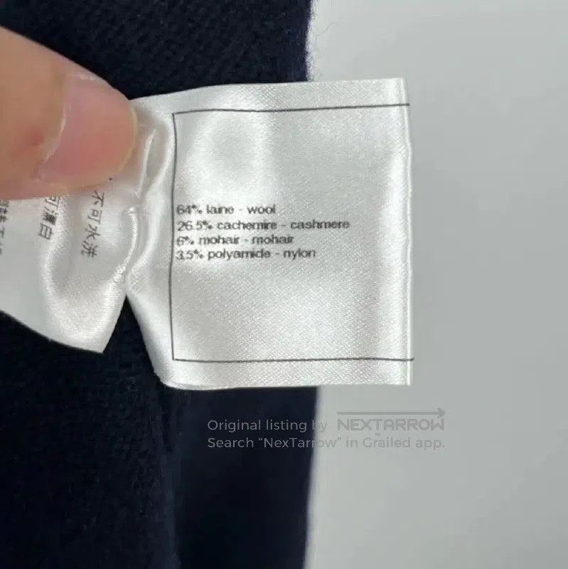 Chanel Chanel Navy Wool Sweater for Women . Size M / US 6-8 / IT 42-44 - 6 Thumbnail