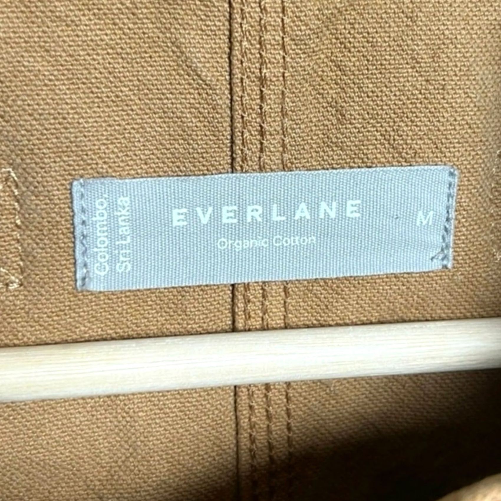 Everlane Everlane Canvas Parka Coat Women Khaki Medium Organic Cotton Parka Coat Women M Tan Size M / US 6-8 / IT 42-44 - 4 Thumbnail