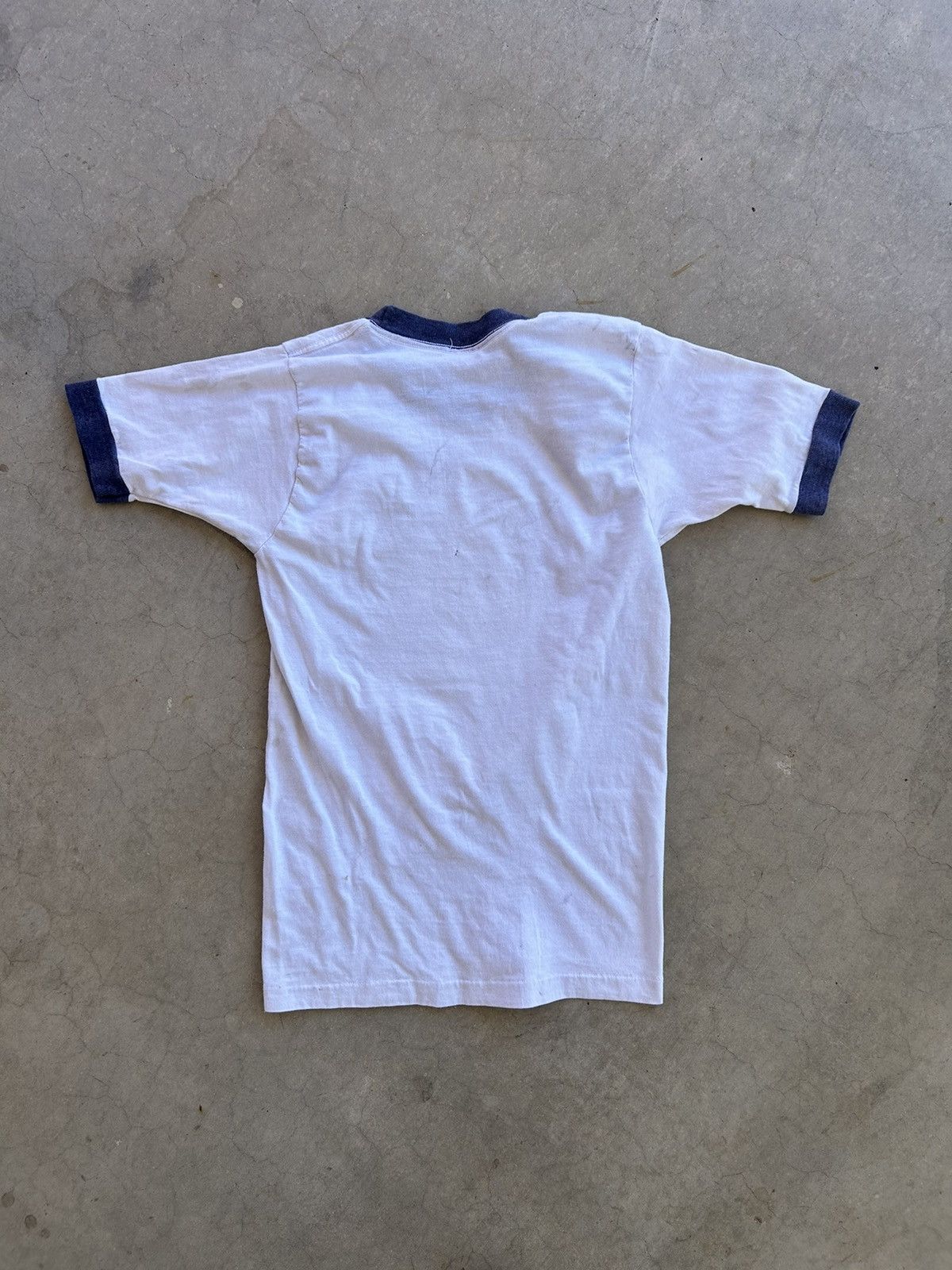 Vintage Vintage Single Stitch Rare Obscure Ringer T Shirt Size US XS / EU 42 / 0 - 2 Thumbnail