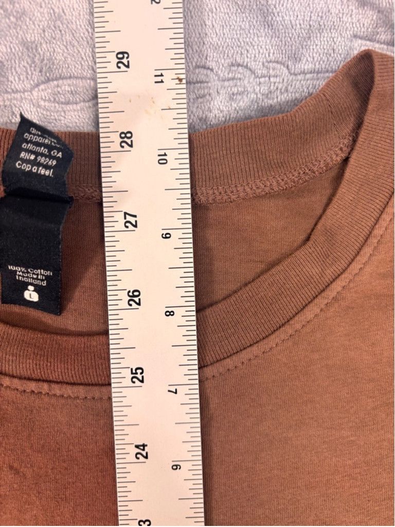 Other Men's Alternative T-shirt Size L Brown Aspen Colorado Skull Size US L / EU 52-54 / 3 - 7 Thumbnail