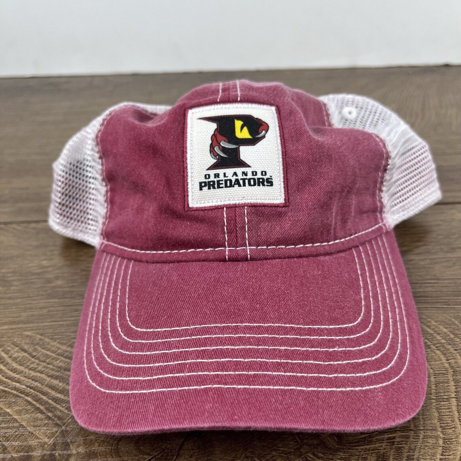 Other Orlando Predators Hat Red Cap Adjustable Hat Red Adult Fit H Size ONE SIZE - 3 Thumbnail