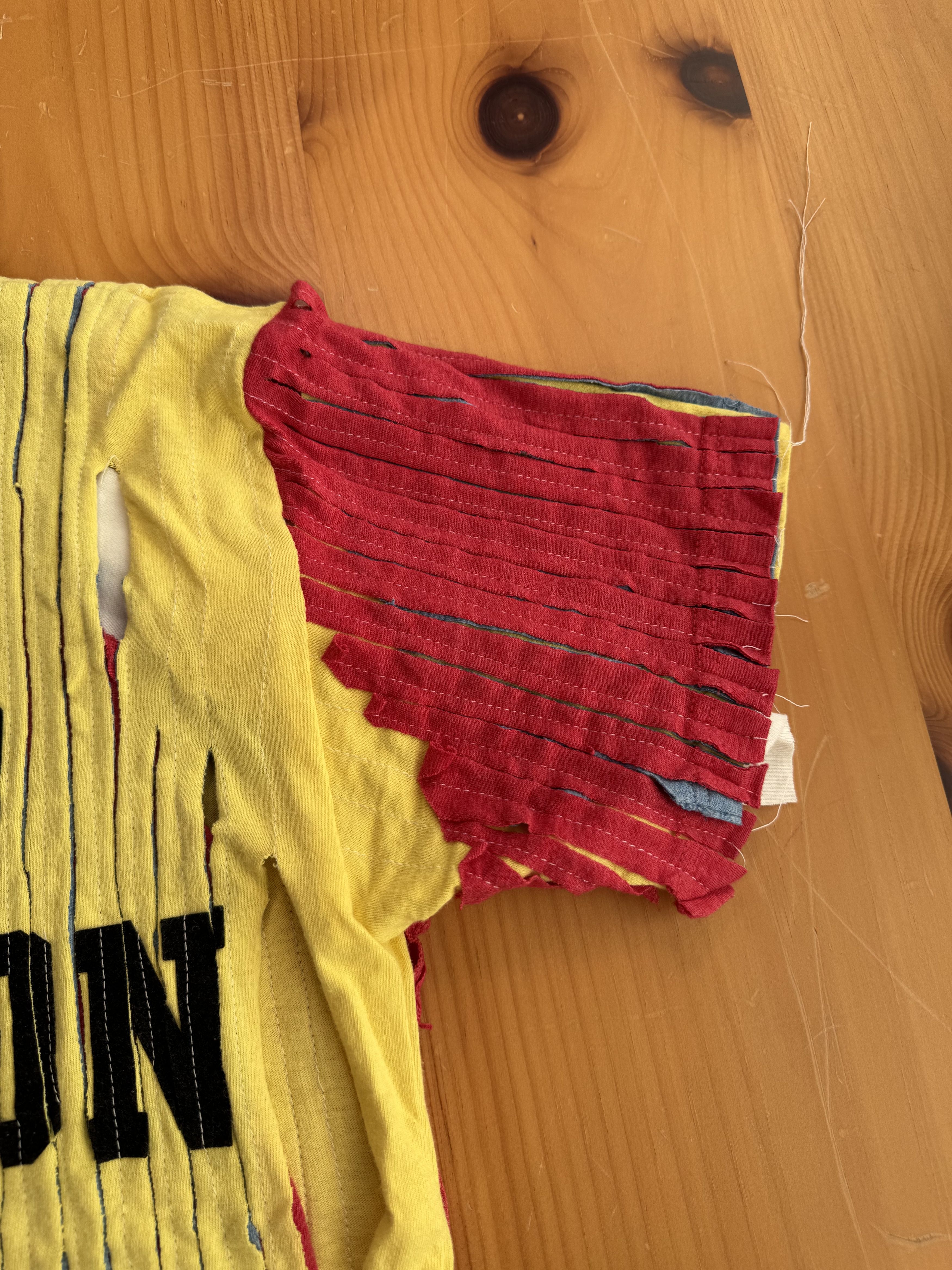 Japanese Brand JRAT 1/1 Reconstructed T-shirt Size US M / EU 48-50 / 2 - 4 Thumbnail