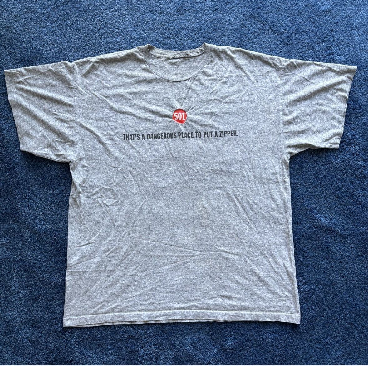 Levi's vintage levi's 501 tee Size US XL / EU 56 / 4 - 3 Thumbnail
