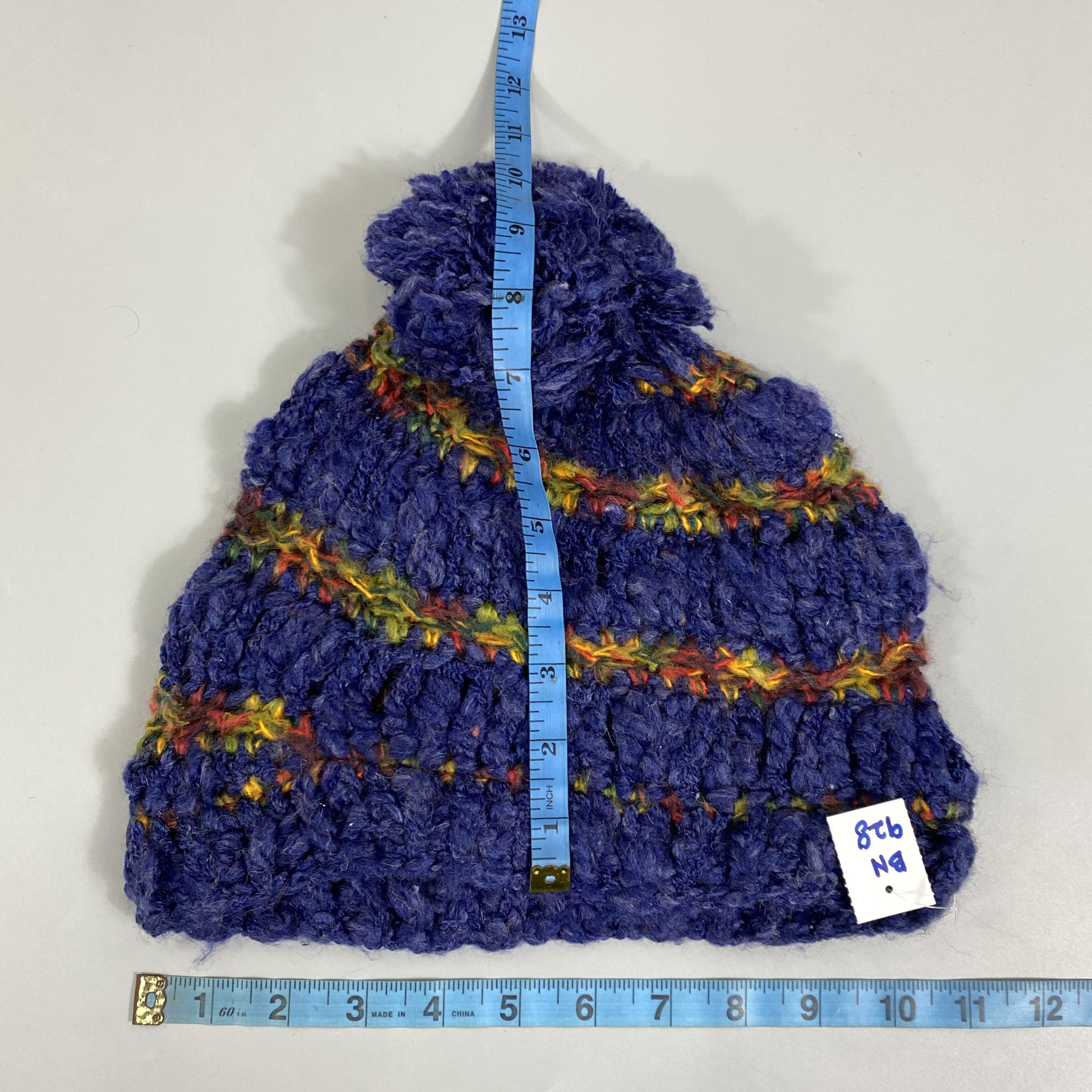 Japanese Brand Titicaca Knit Multicolor Beanie Hat -BN928 Size ONE SIZE - 5 Thumbnail