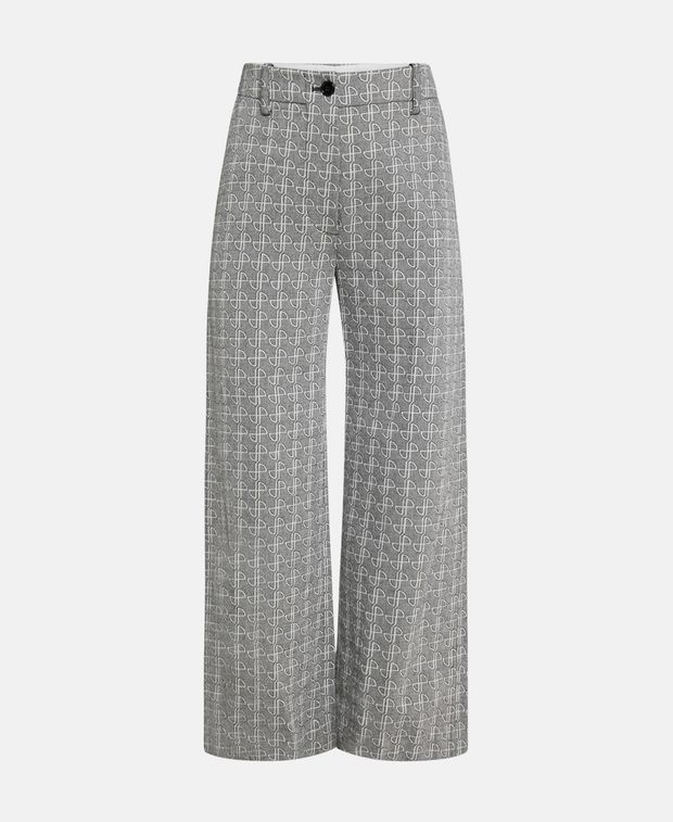 Patou Wide-leg trousers Size 24" / US 00 / IT 34 - 1 Thumbnail