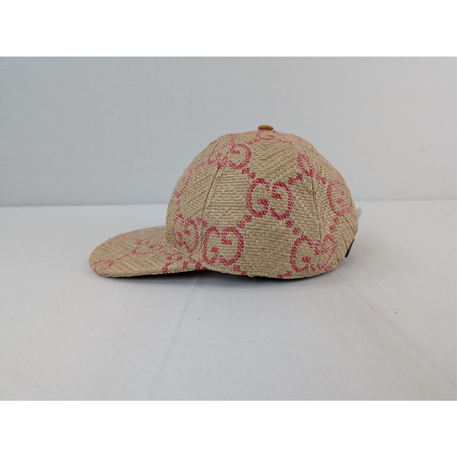Gucci o1rshd1 Size: M / Baseball Cap / Hat in Beige/Red Size ONE SIZE - 3 Thumbnail