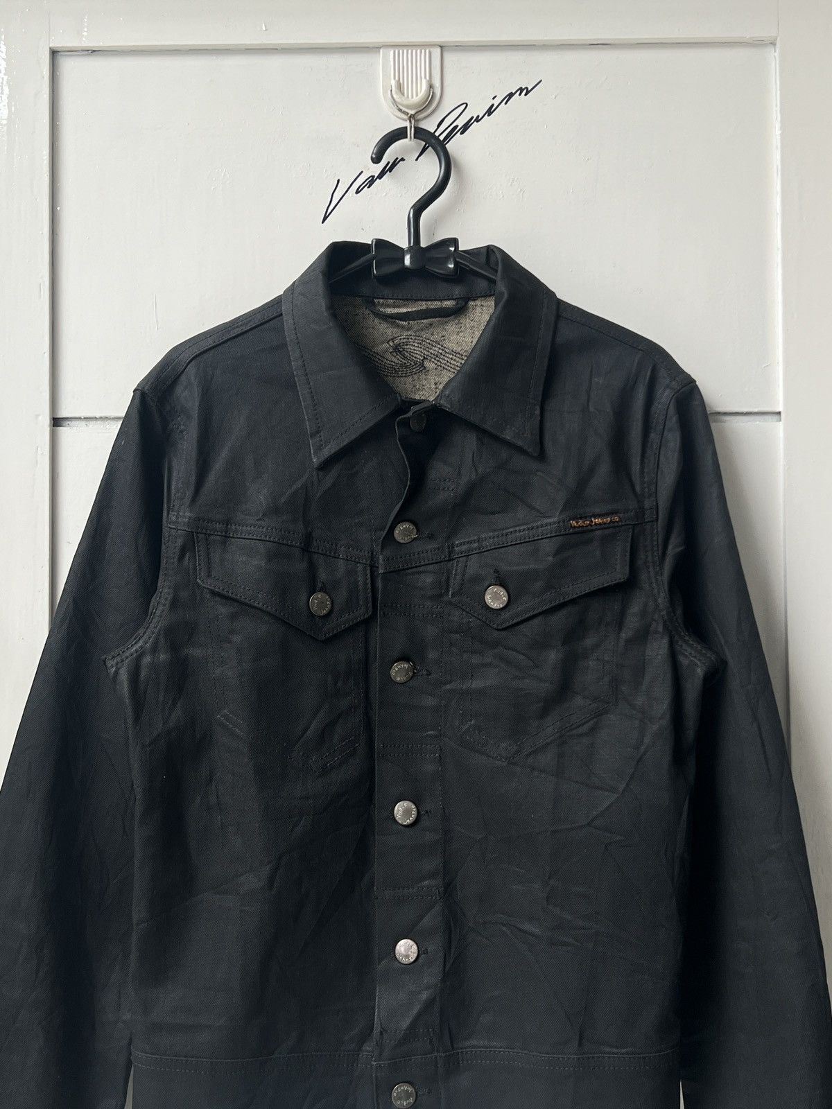 Nudie Jeans NUDIE JEANS CO Black Denim Jacket Size US XS / EU 42 / 0 - 2 Thumbnail